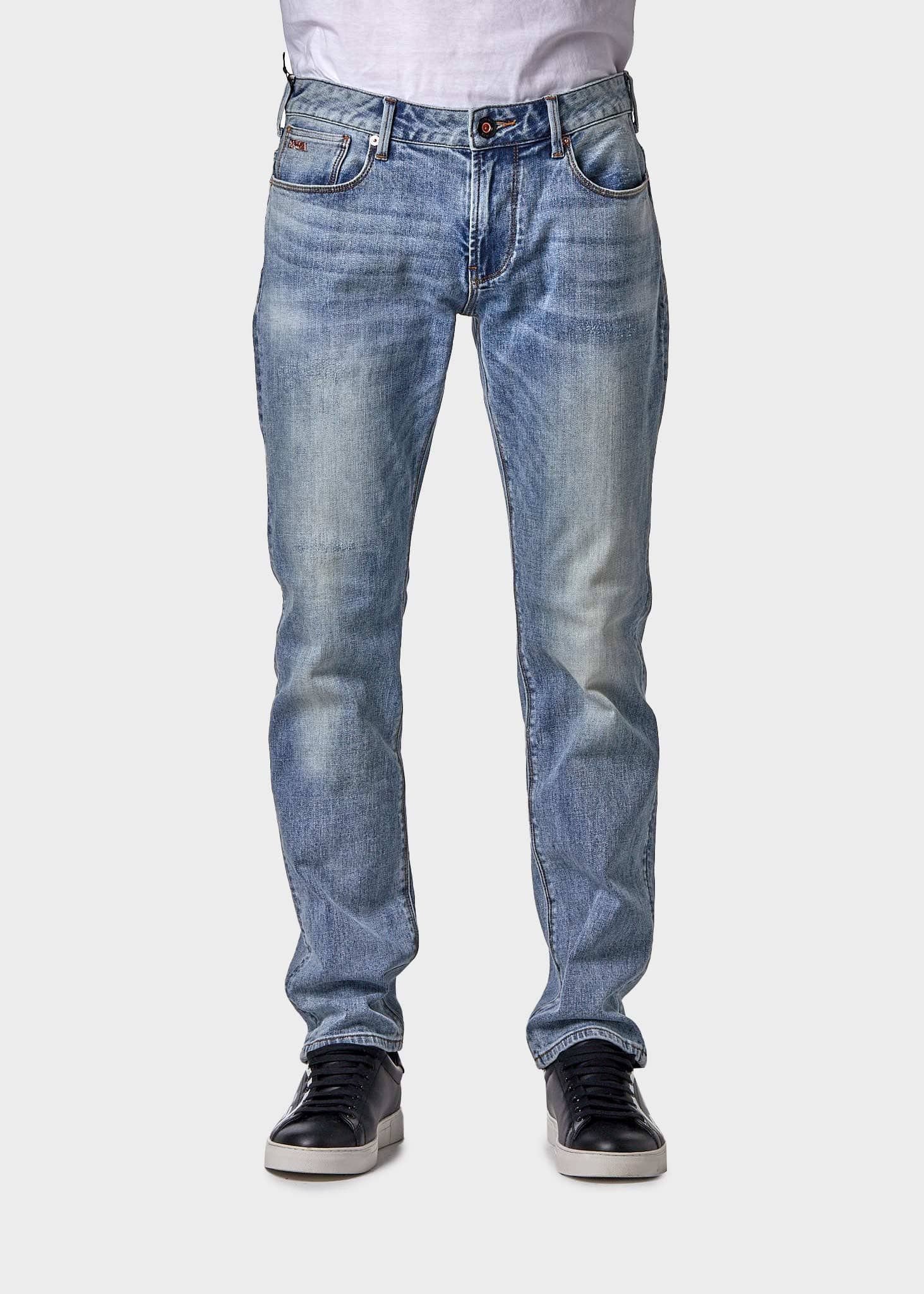 EMPORIO ARMANI JEANS 3R1J06 1DMXZ 0943 DENIM BLU CHIARO UOMO