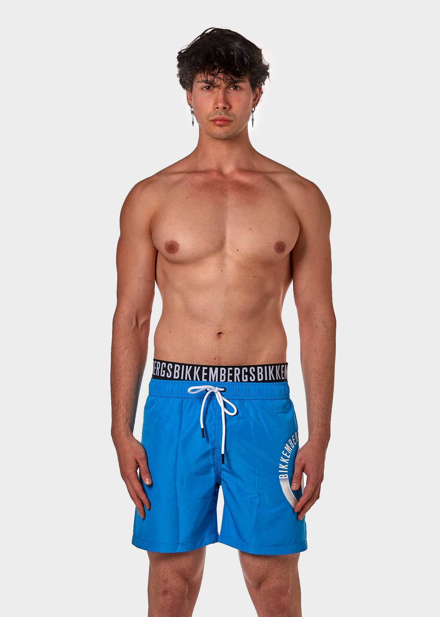 BIKKEMBERGS COSTUME BKK2MBM02 BLU UOMO