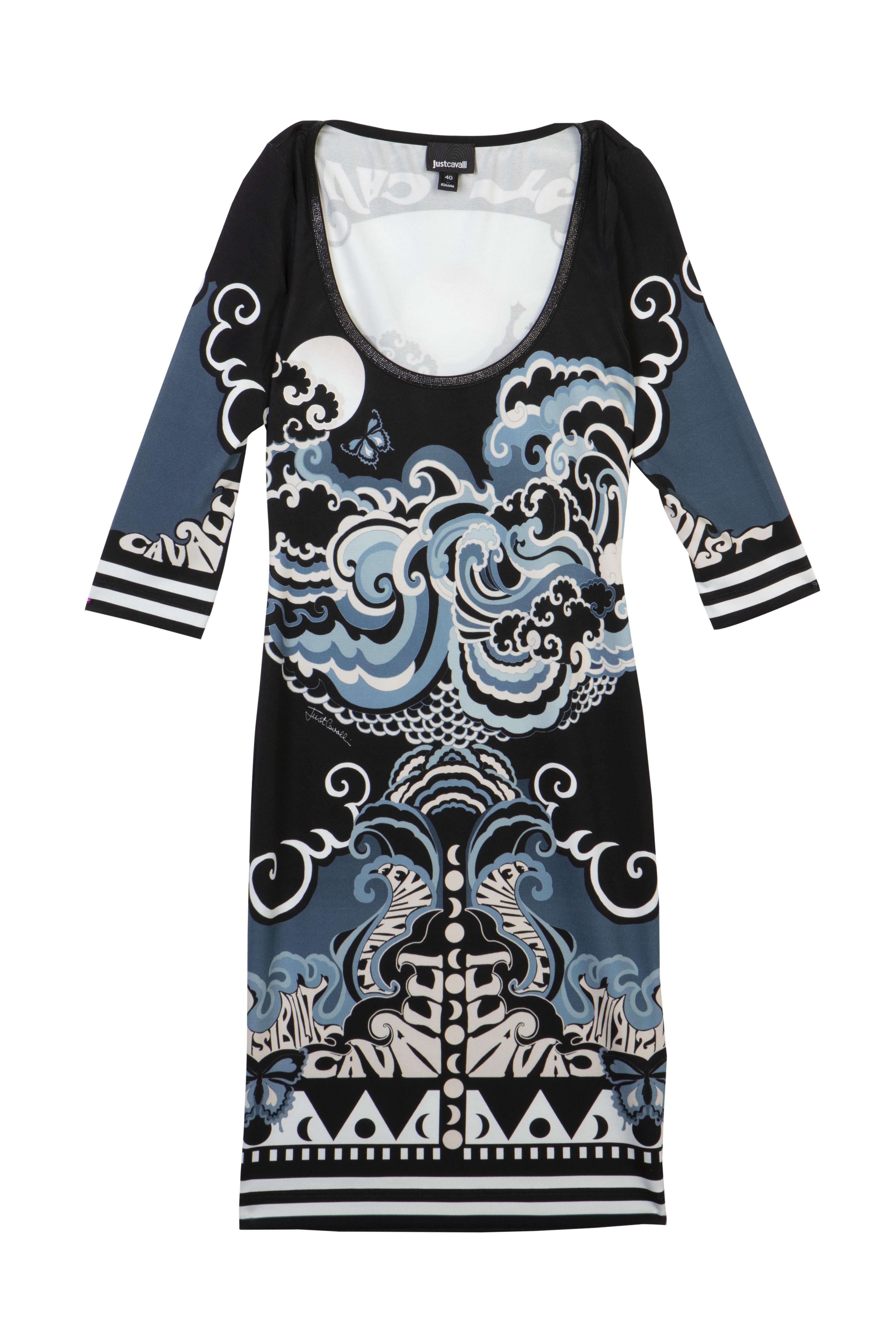 JUST CAVALLI ABITO S02CT1032 N21477 531S DONNA