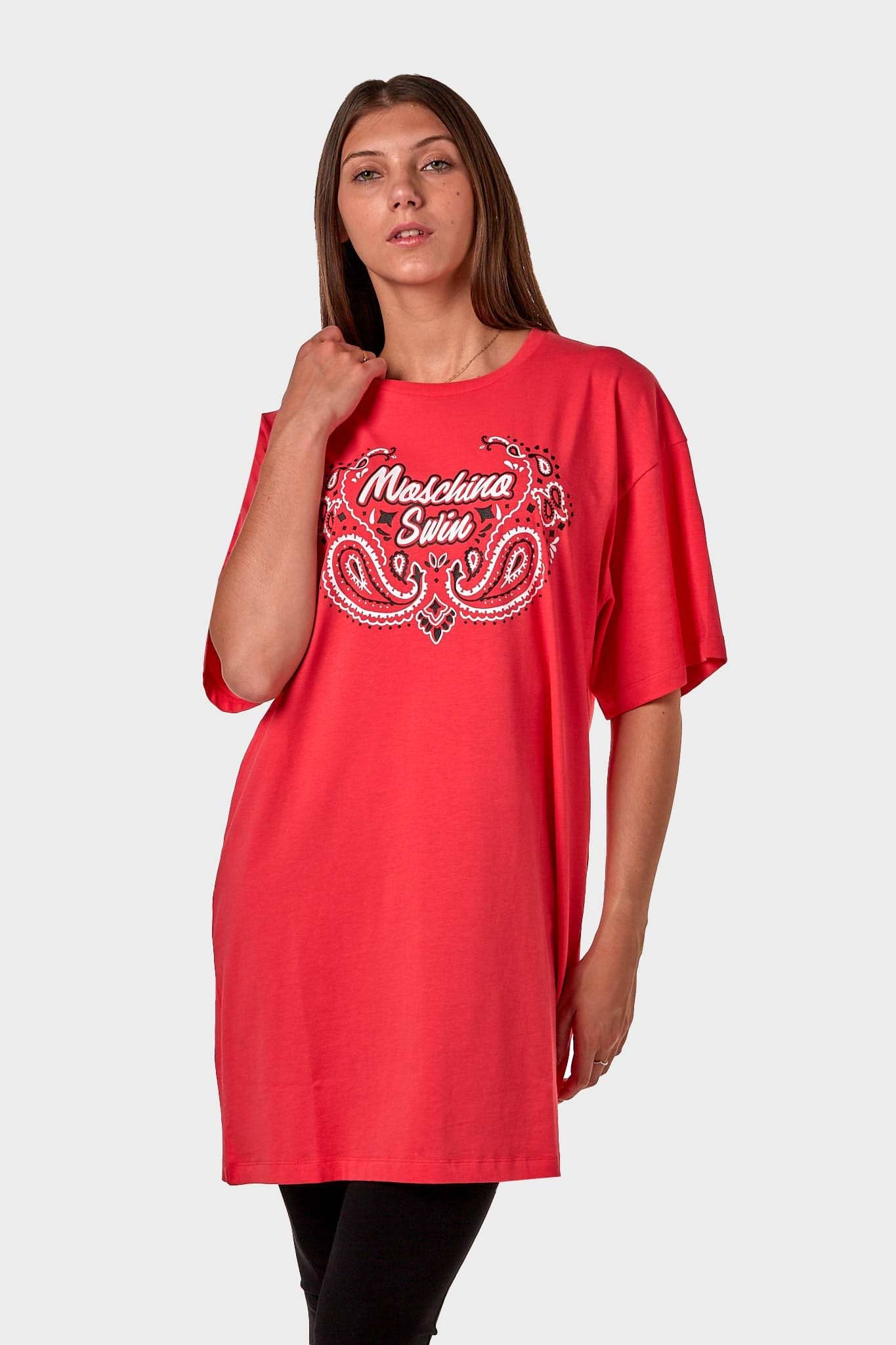 MOSCHINO T-SHIRT A0717 9431 215 FUXIA DONNA