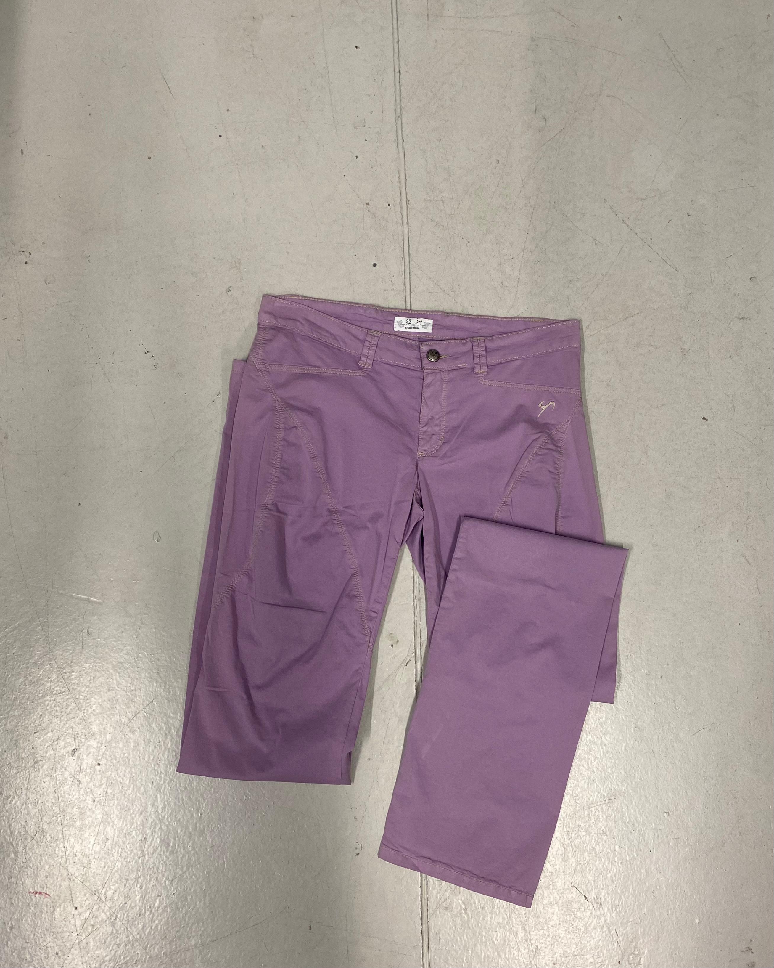 9.2 PANTALONI T024 D 090D COL 0066 LILLA