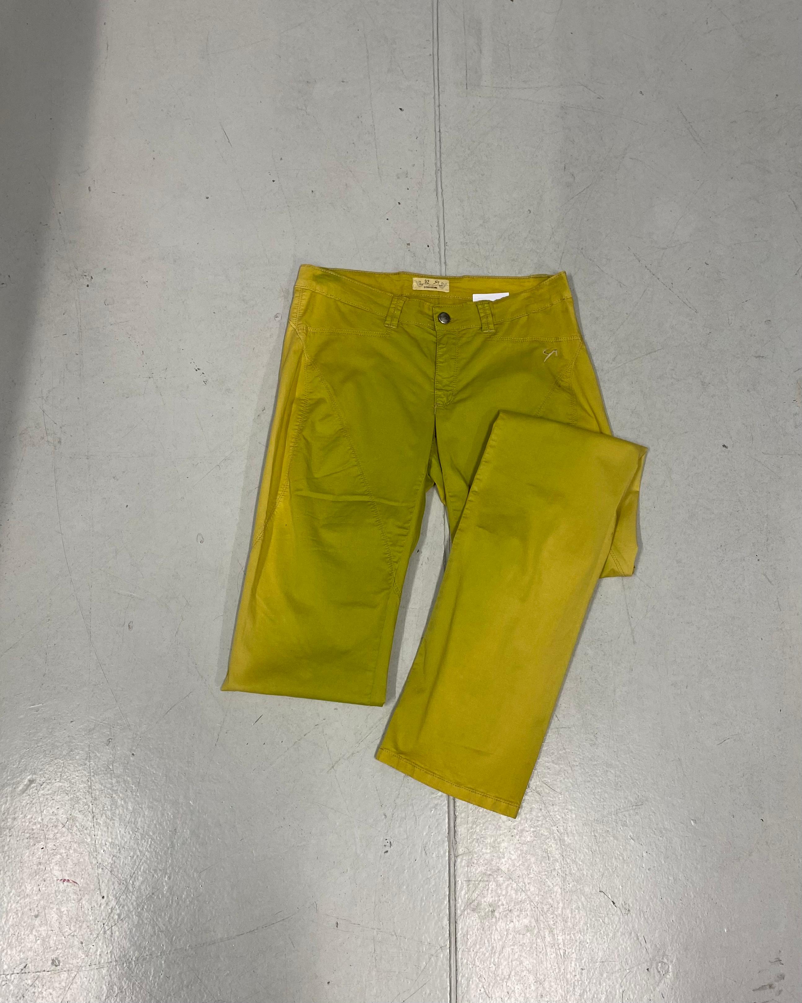 9.2 PANTALONI T024 D 090D COL 0036 GIALLO