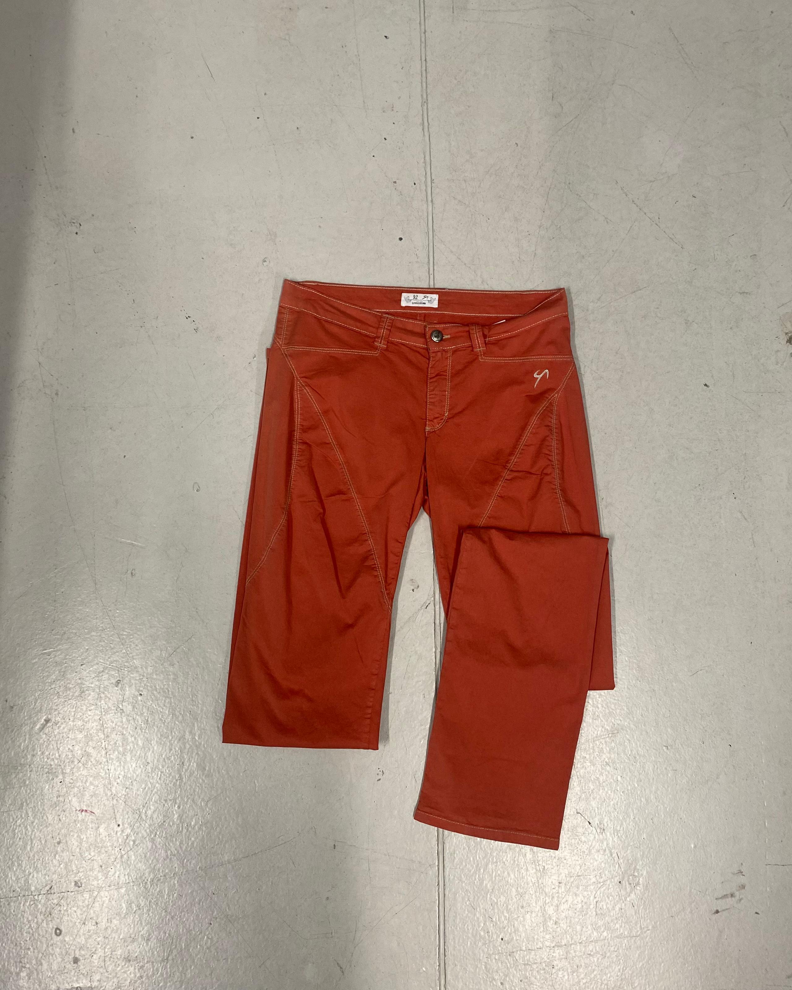 9.2 PANTALONI T024 D 090D COL 0039 ARANCIO