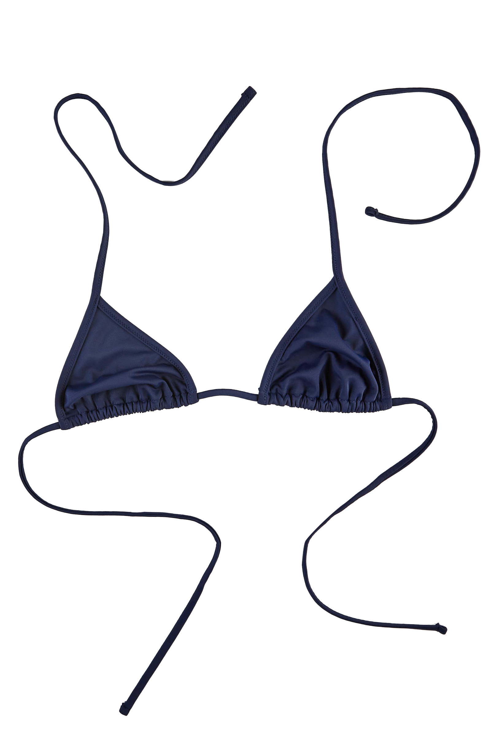 FERRE BIKINI BKD 40017 BK TRIANGOLO BLU DONNA 