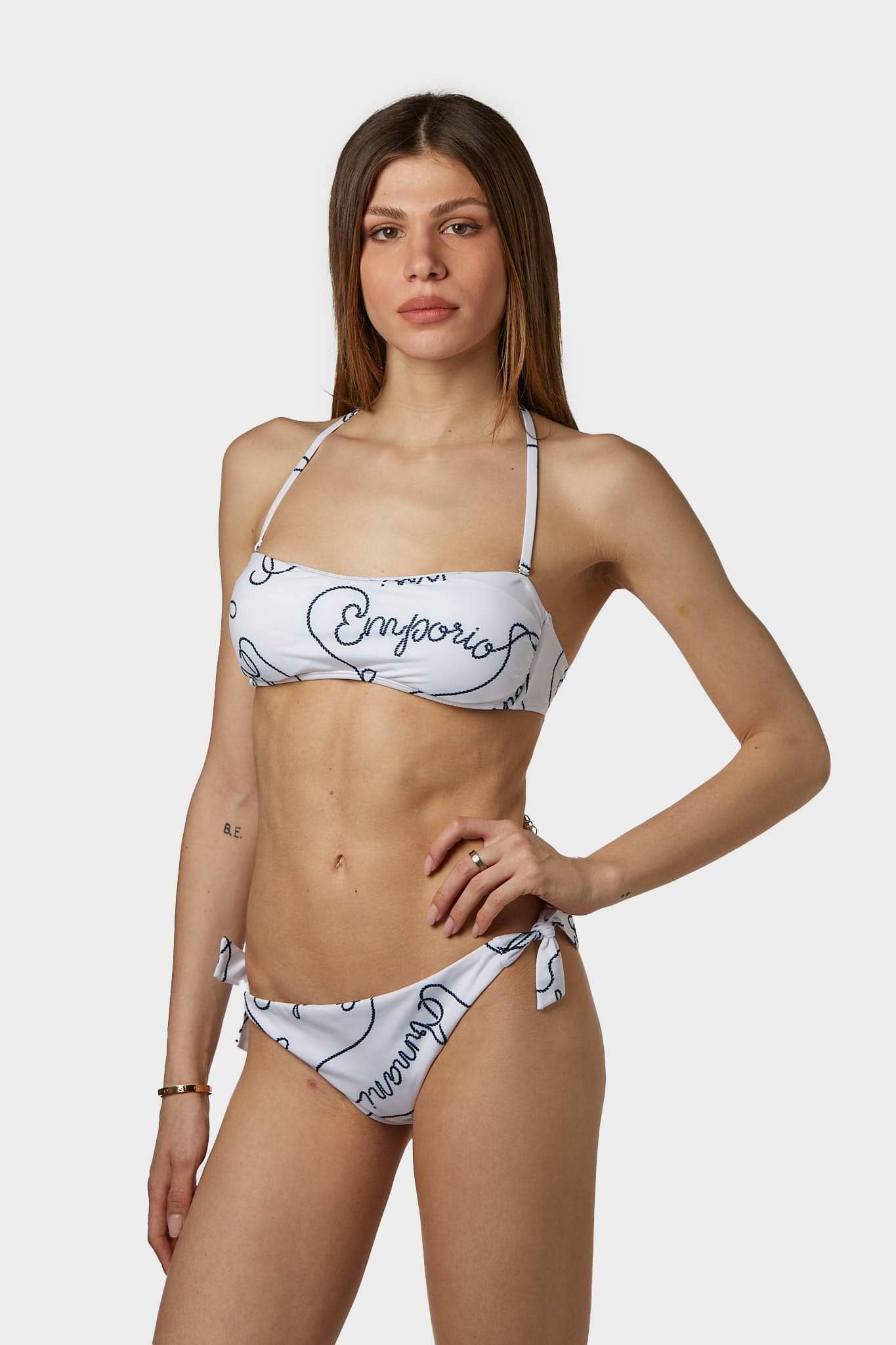 ARMANI BIKINI 262636 3R310 10410 BIANCO/MARINE D