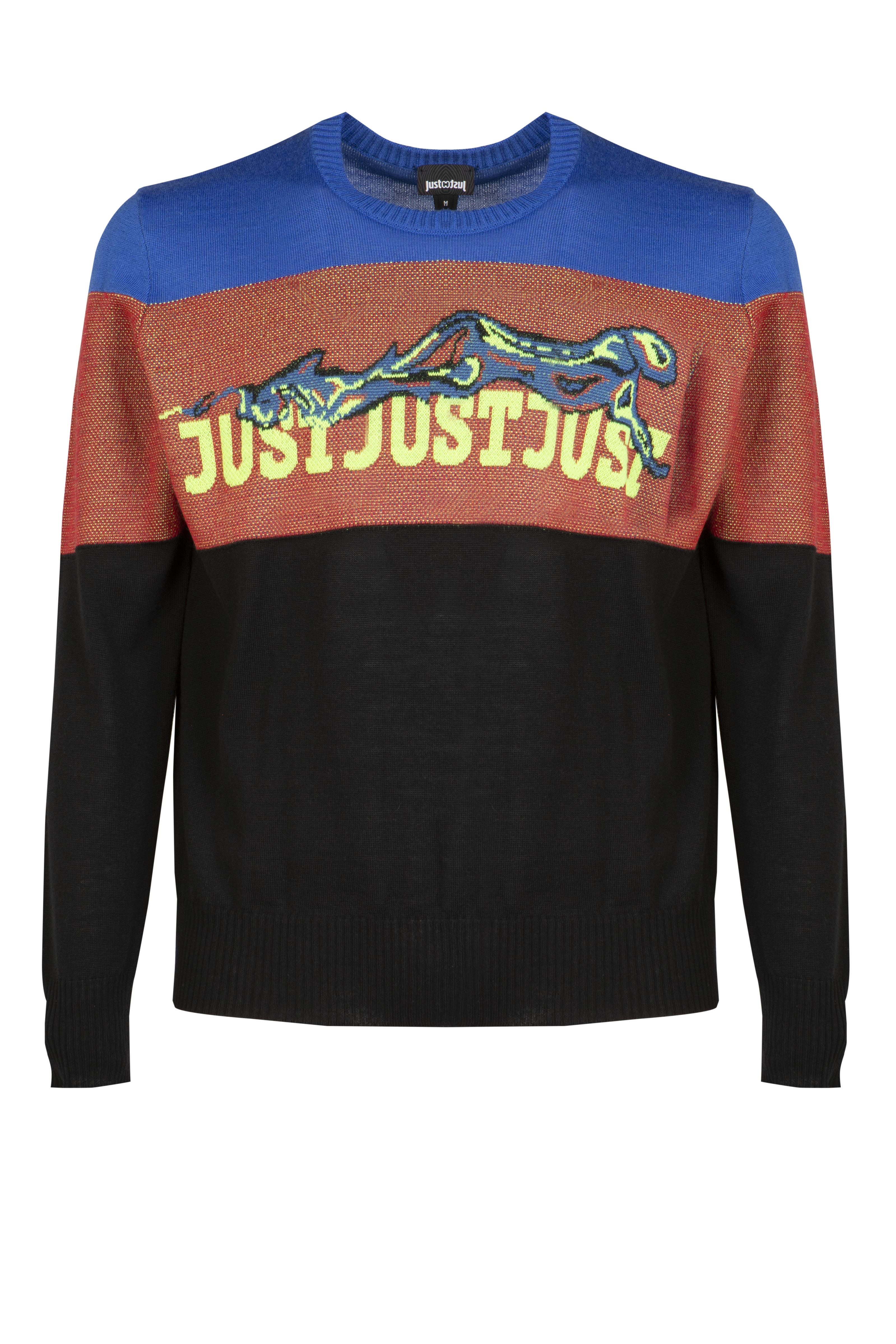 JUST CAVALLI PULLOVER S01HA0410 N14851 001F UOMO