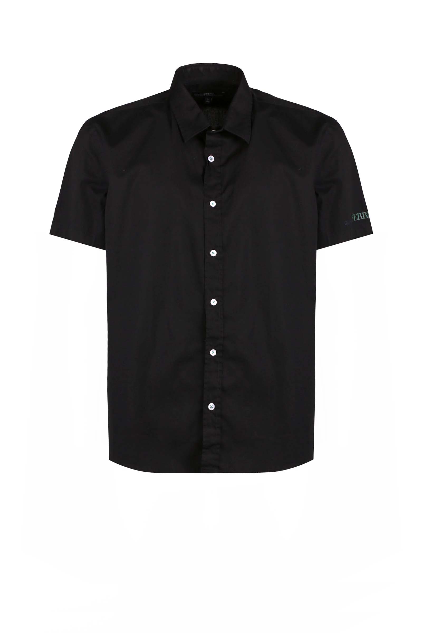 FERRE CAMICIA CMU 56009 NERO UOMO