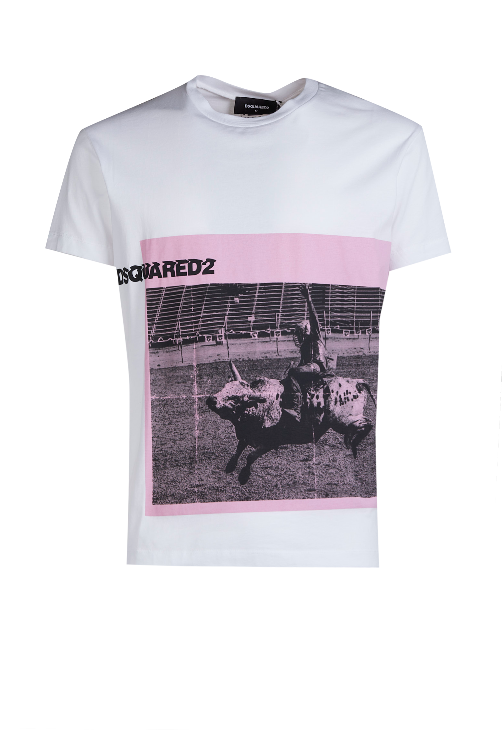 DSQUARED T-SHIRT S71GD0713 S22427 100 UOMO