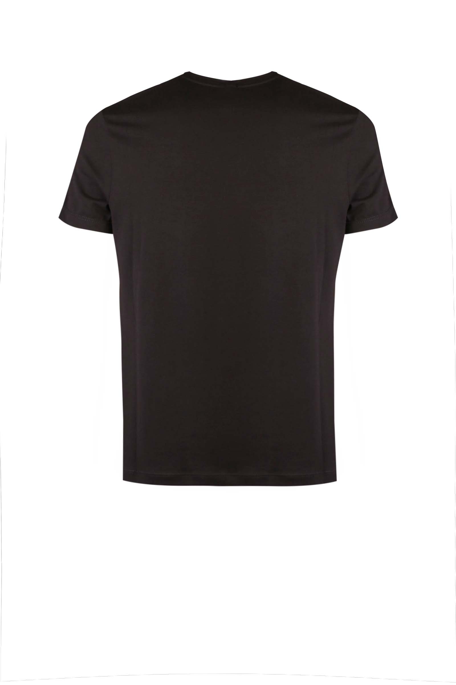 SCERVINO T-SHIRT TSU017 SC002 NERO UOMO