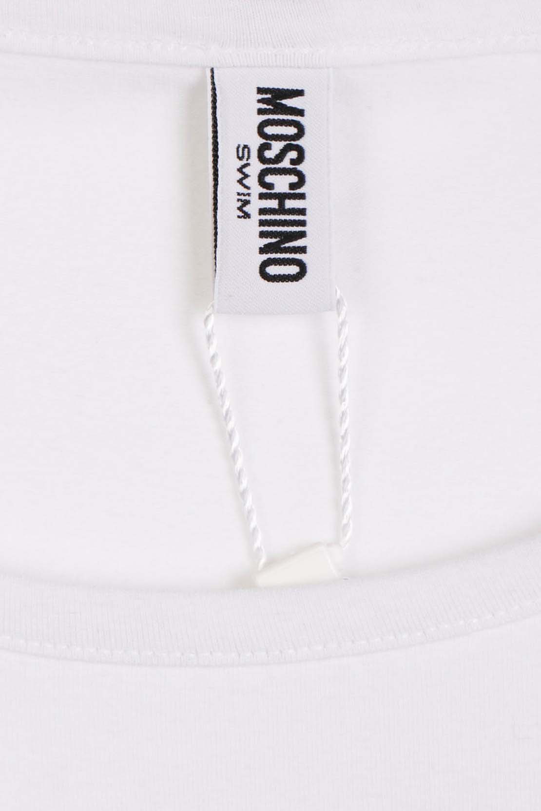 MOSCHINO CANOTTA A4002 2323 1 BIANCO UOMO