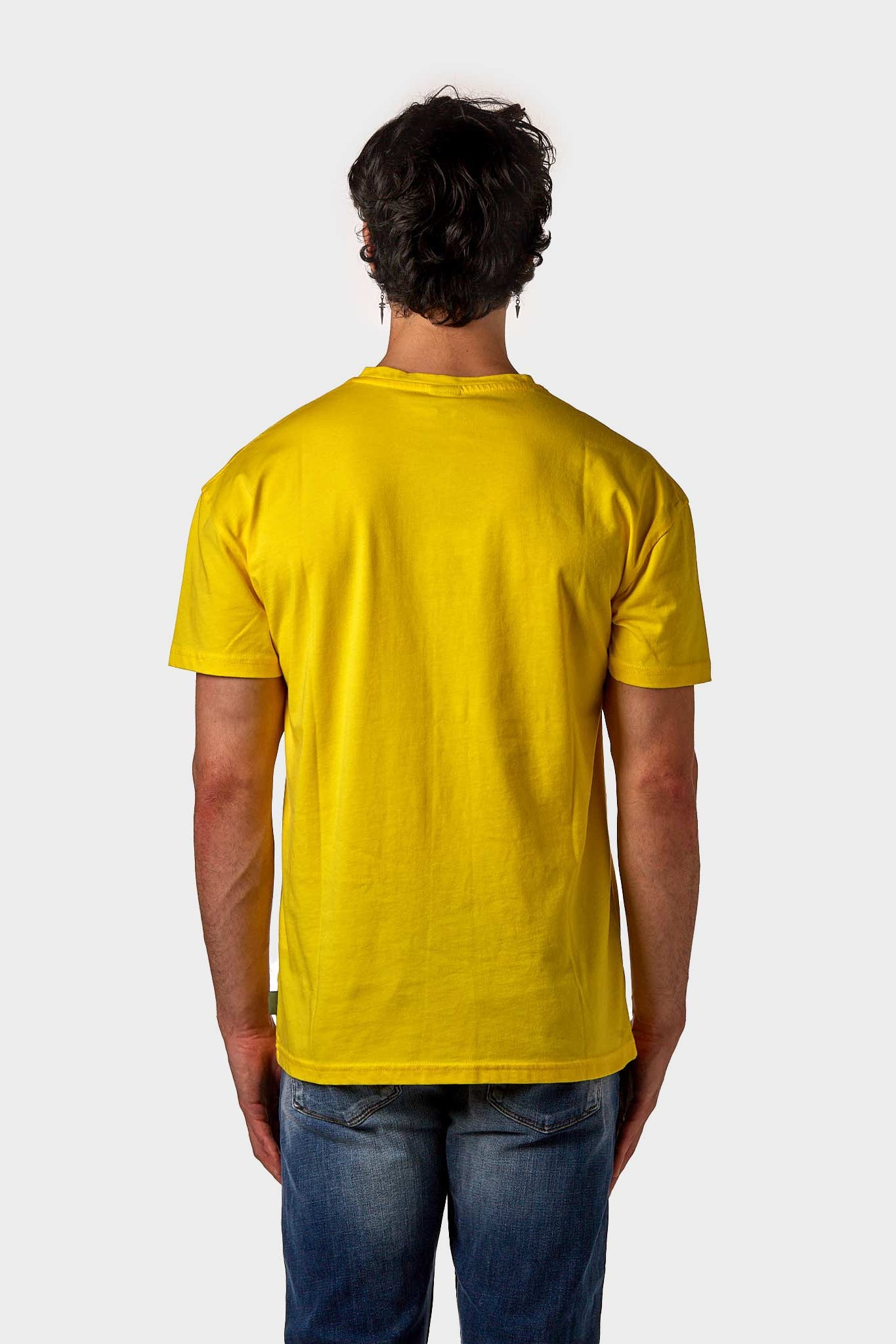 ASPESI T-SHIRT ASP1MTS02 GIALLO UOMO