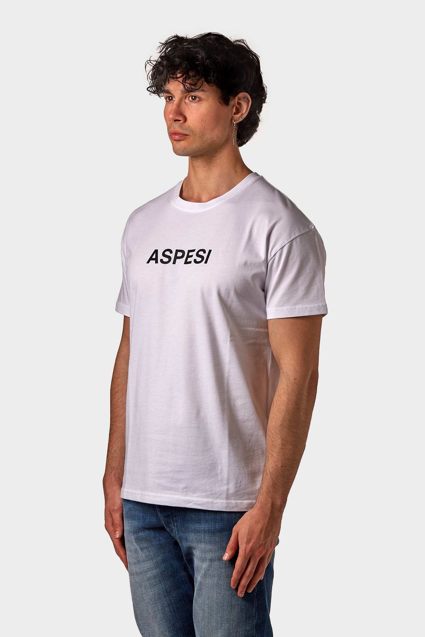 ASPESI T-SHIRT ASP1MTS02 BIANCO UOMO