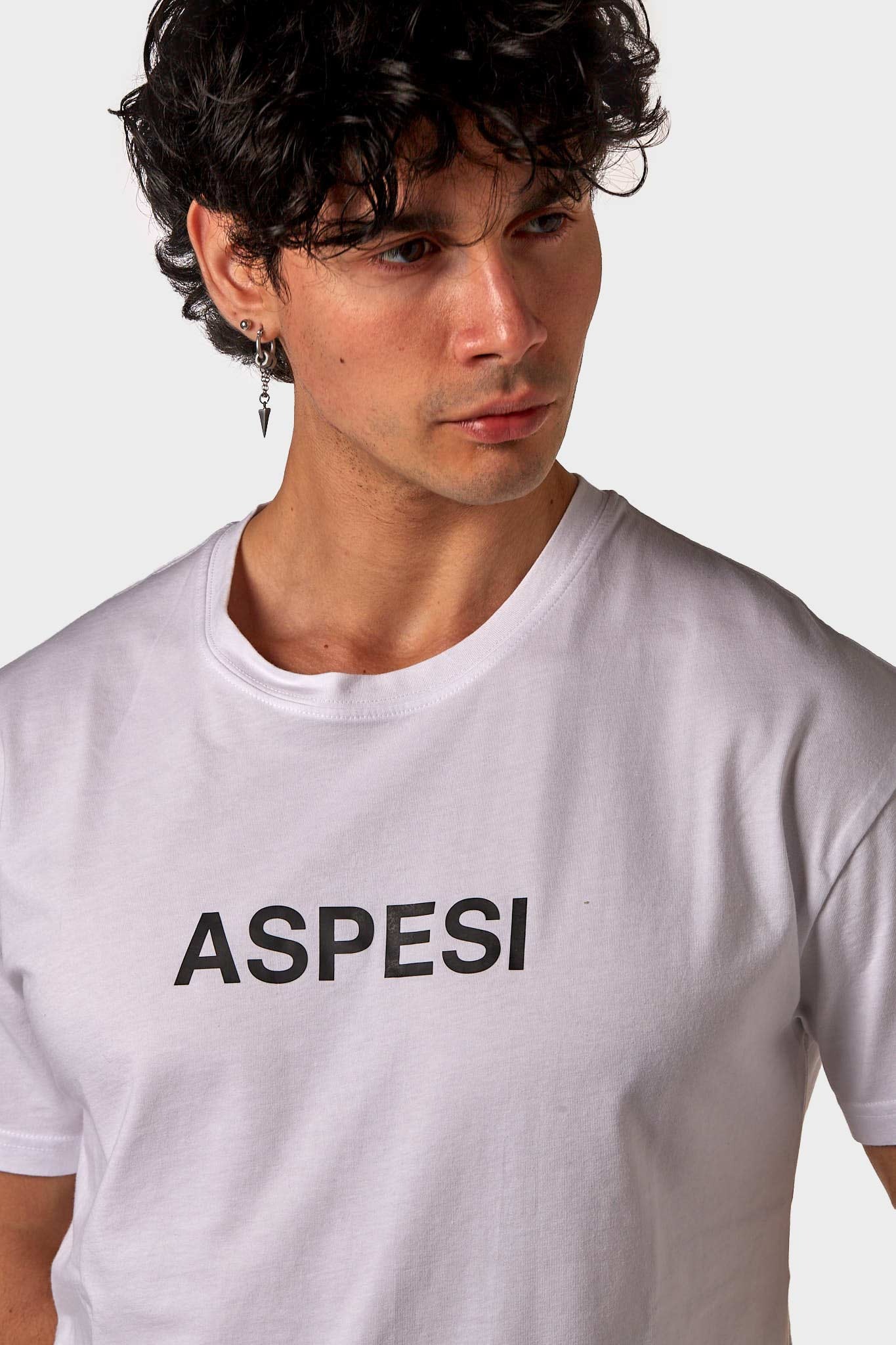 ASPESI T-SHIRT ASP1MTS02 BIANCO UOMO