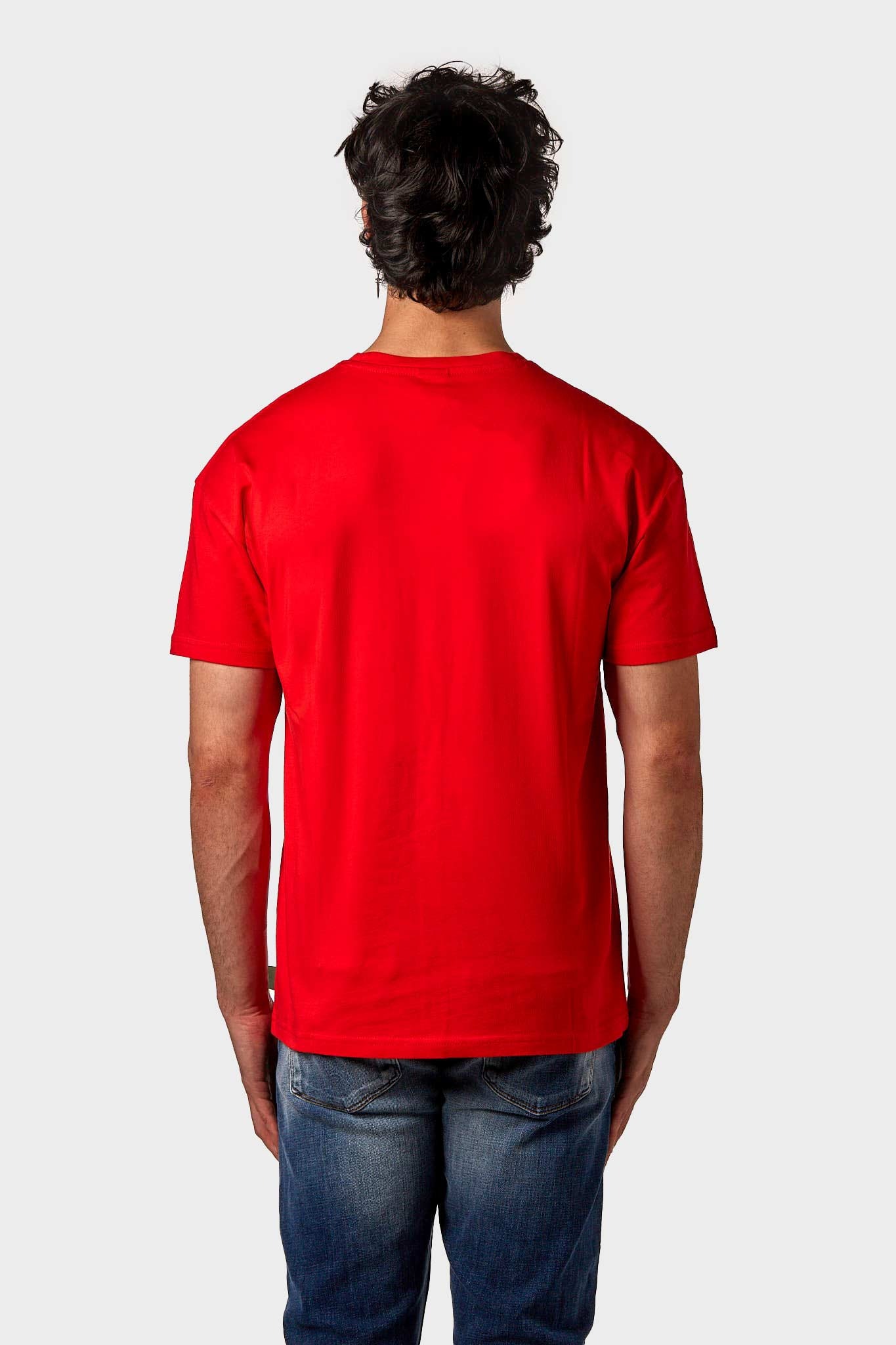 ASPESI T-SHIRT ASP1MTS02 ROSSO UOMO