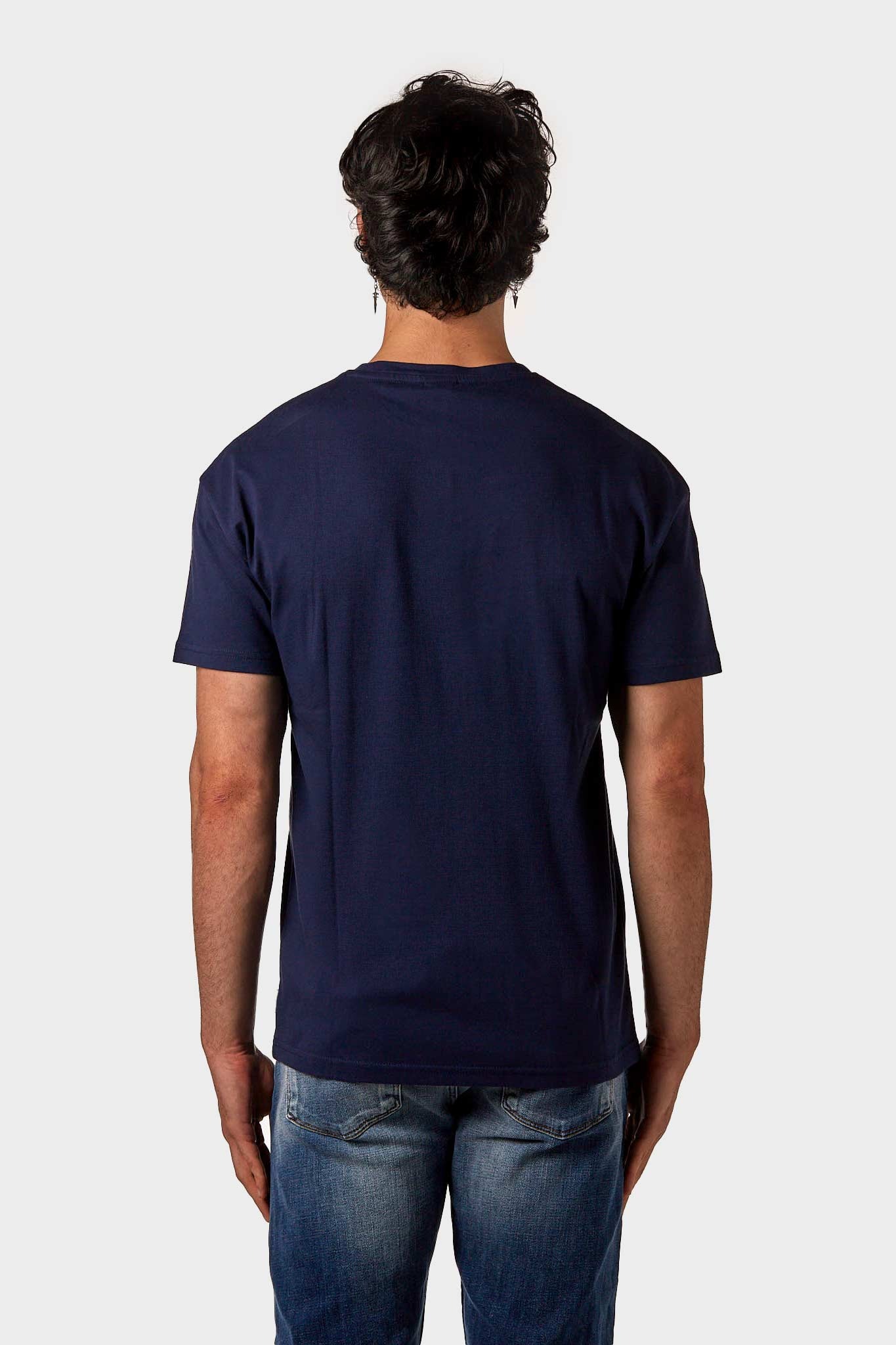 ASPESI T-SHIRT ASP1MTS02 NAVY UOMO