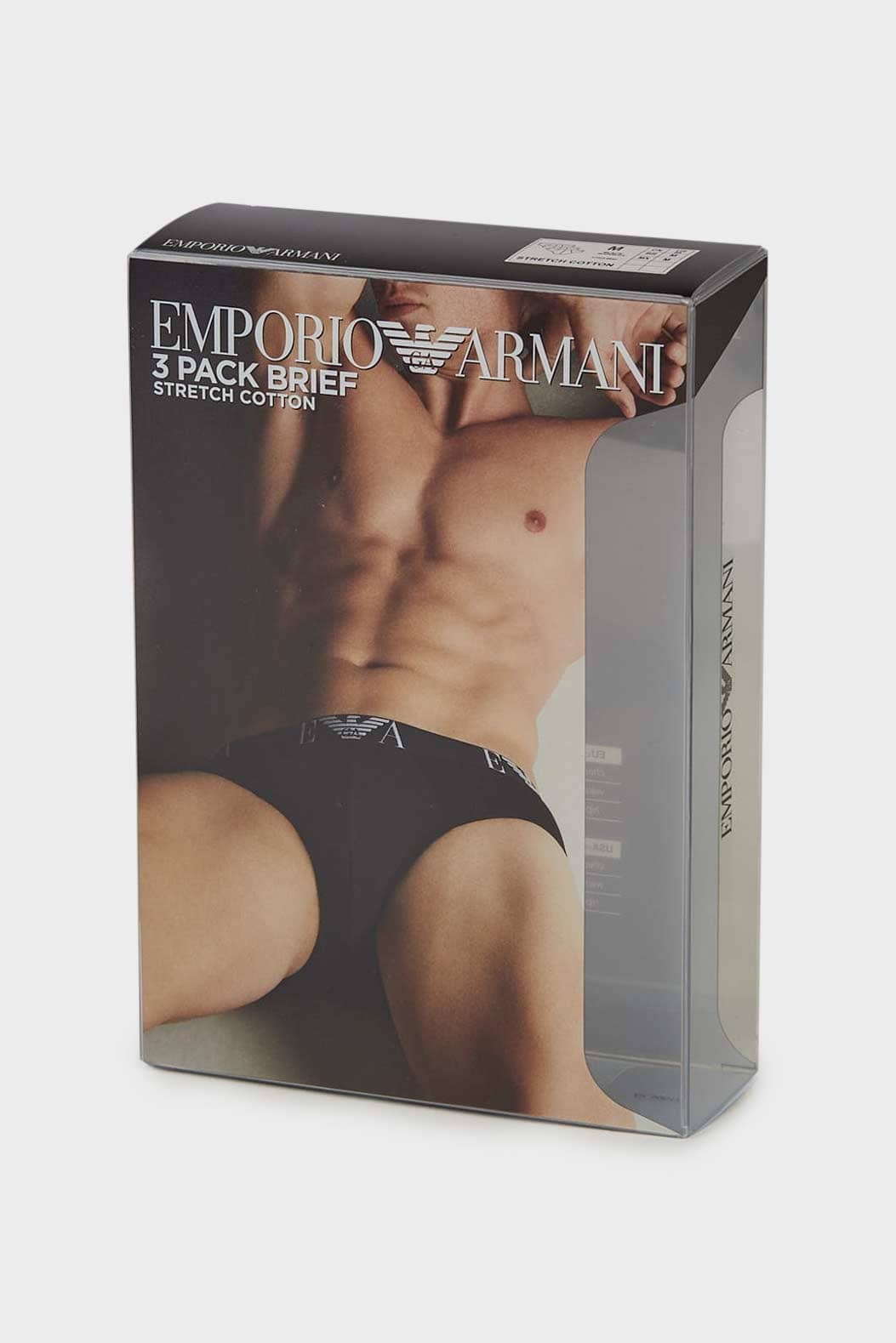 ARMANI BOXER 111357 3R715 50620 NERO/NERO/NERO TRIPACK U