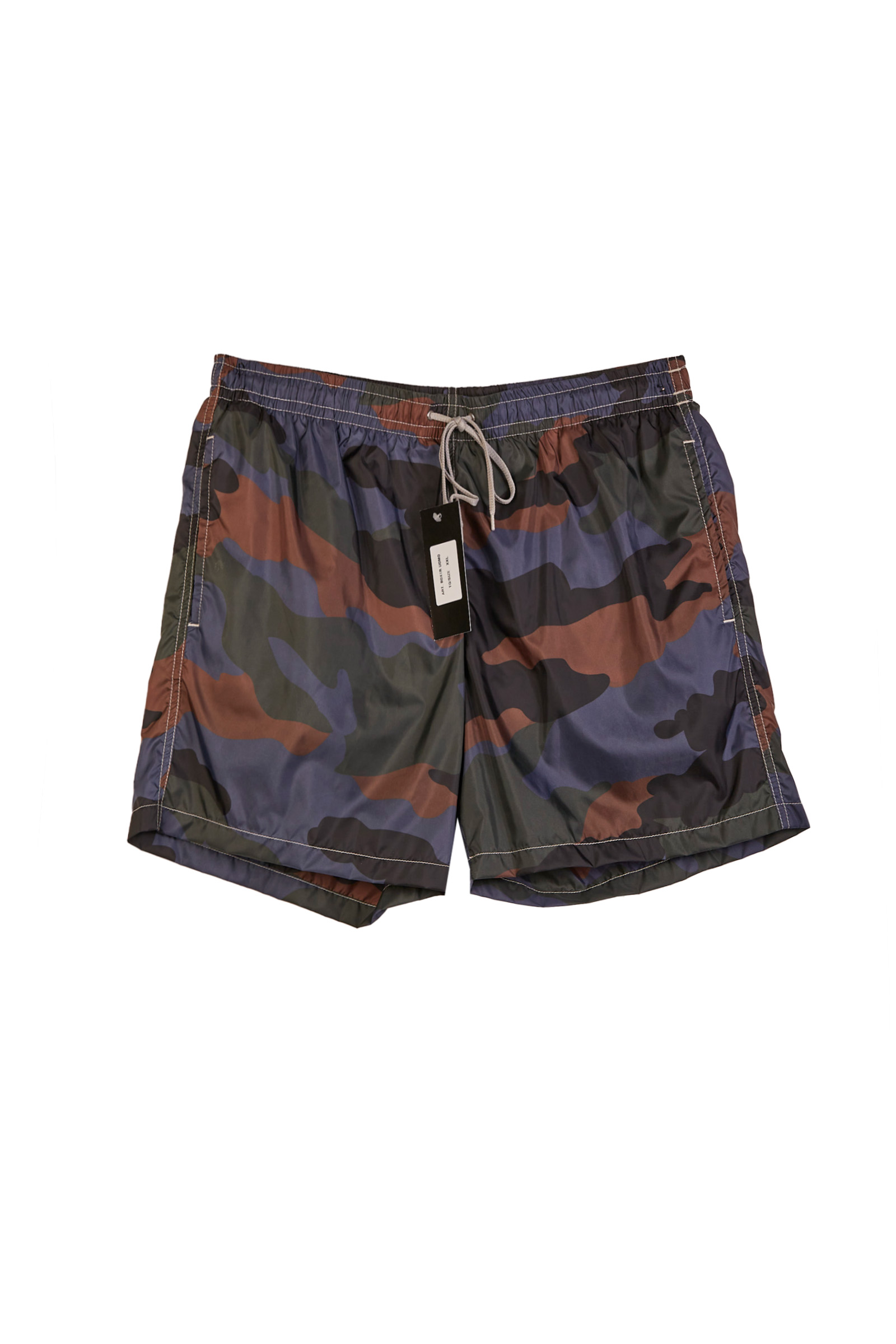 FERRE COSTUME BOXER VAR F CAMOUFLAGE  BLU UOMO