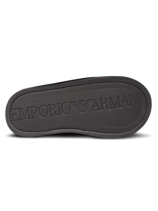 ARMANI PANTOFOLE XJPM01 XD213 N763 NERO UOMO