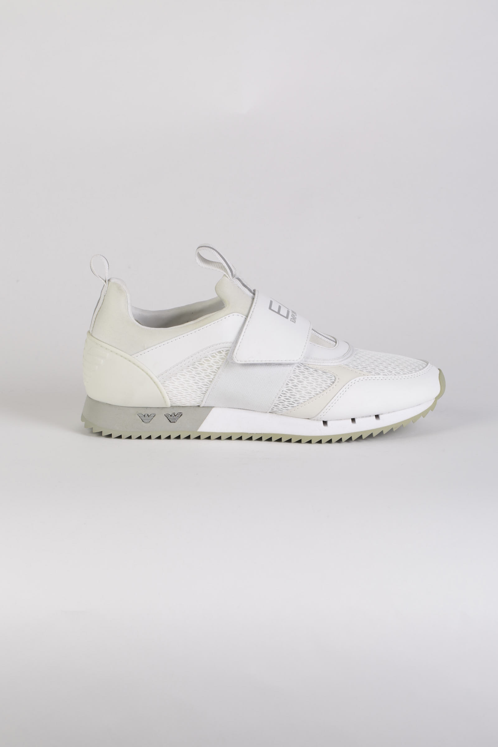 EA7 SCARPE X8X066 XK199 00175 WHITE+SILVER UNISEX