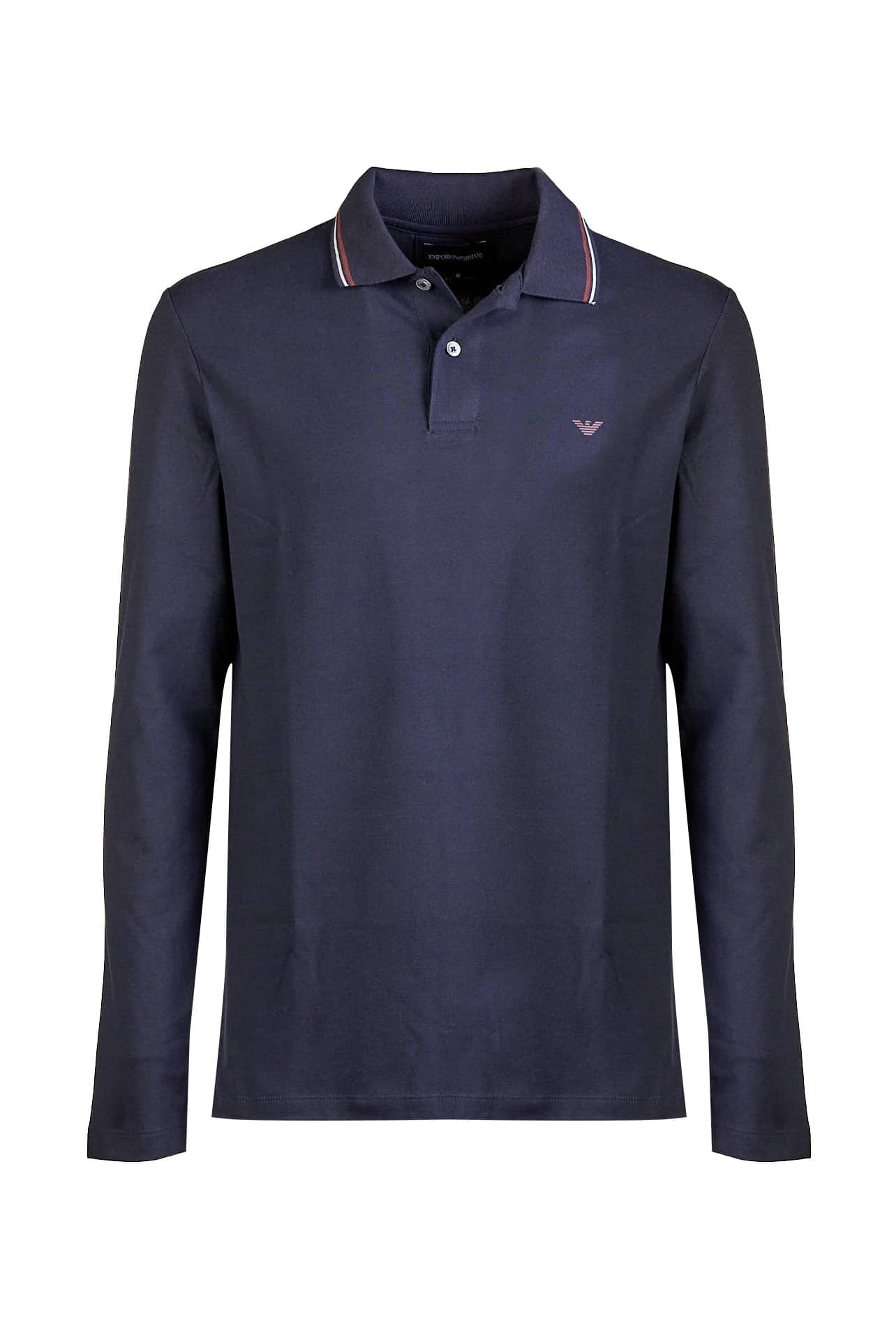 EMPORIO ARMANI POLO 8N1FB5 1JPTZ 0920 BLU NAVY UOMO