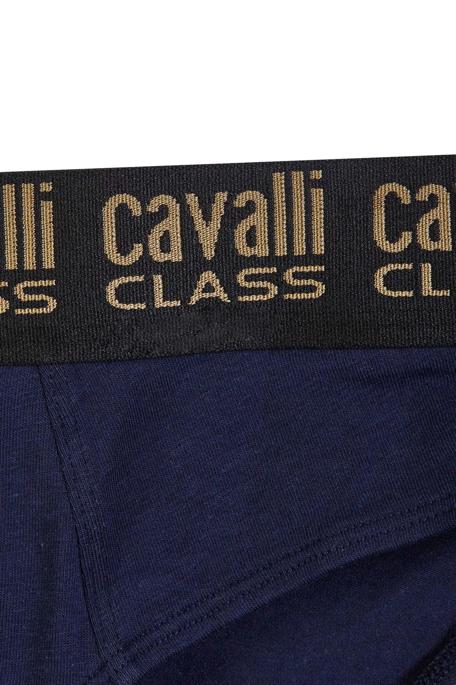 CAVALLI CLASS SLIP QXO01D JD003 NAVY BIPACK UOMO