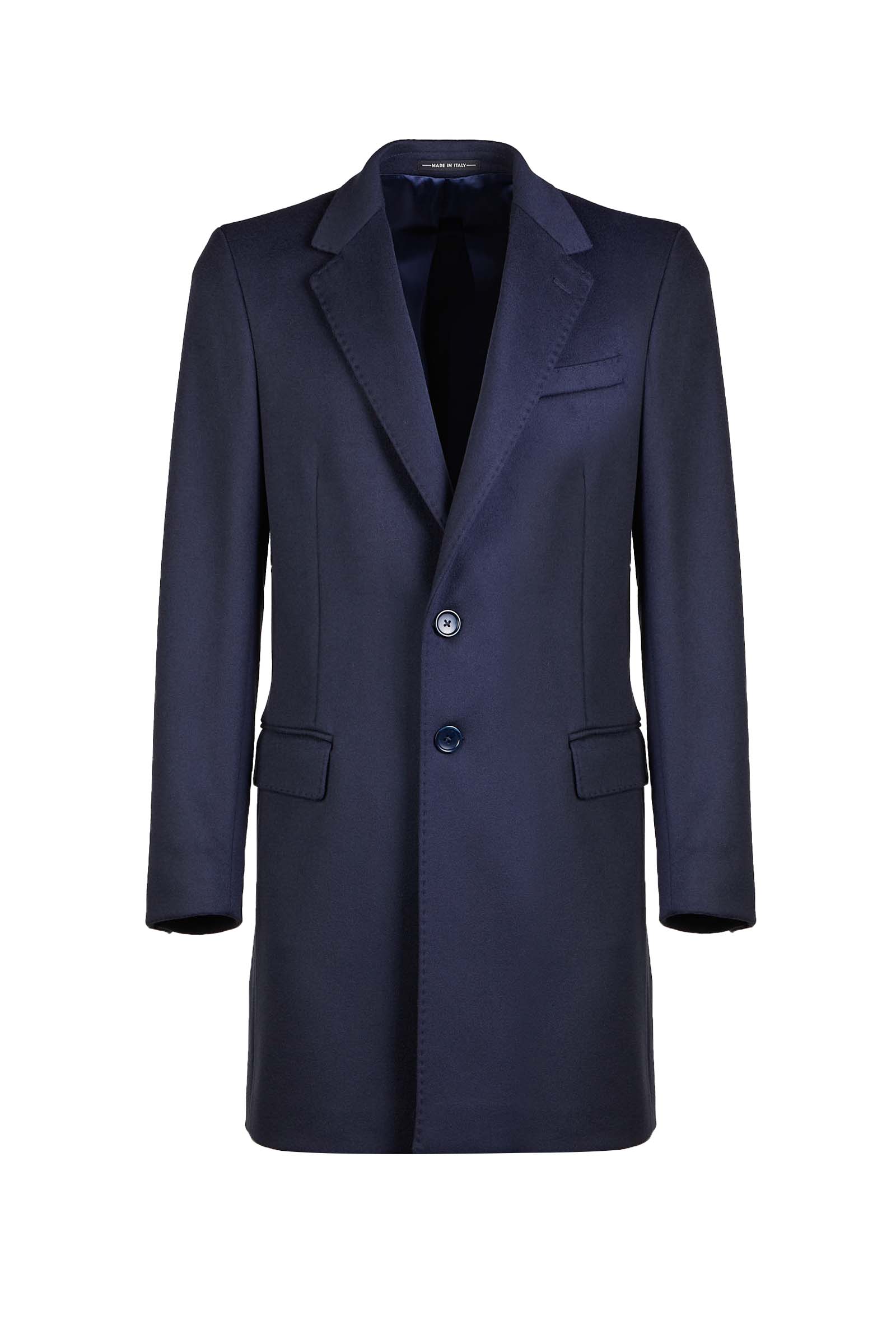 TESSUTO LOROPIANA CAPPOTTO 735805M6 9353 BLUETTE UOMO