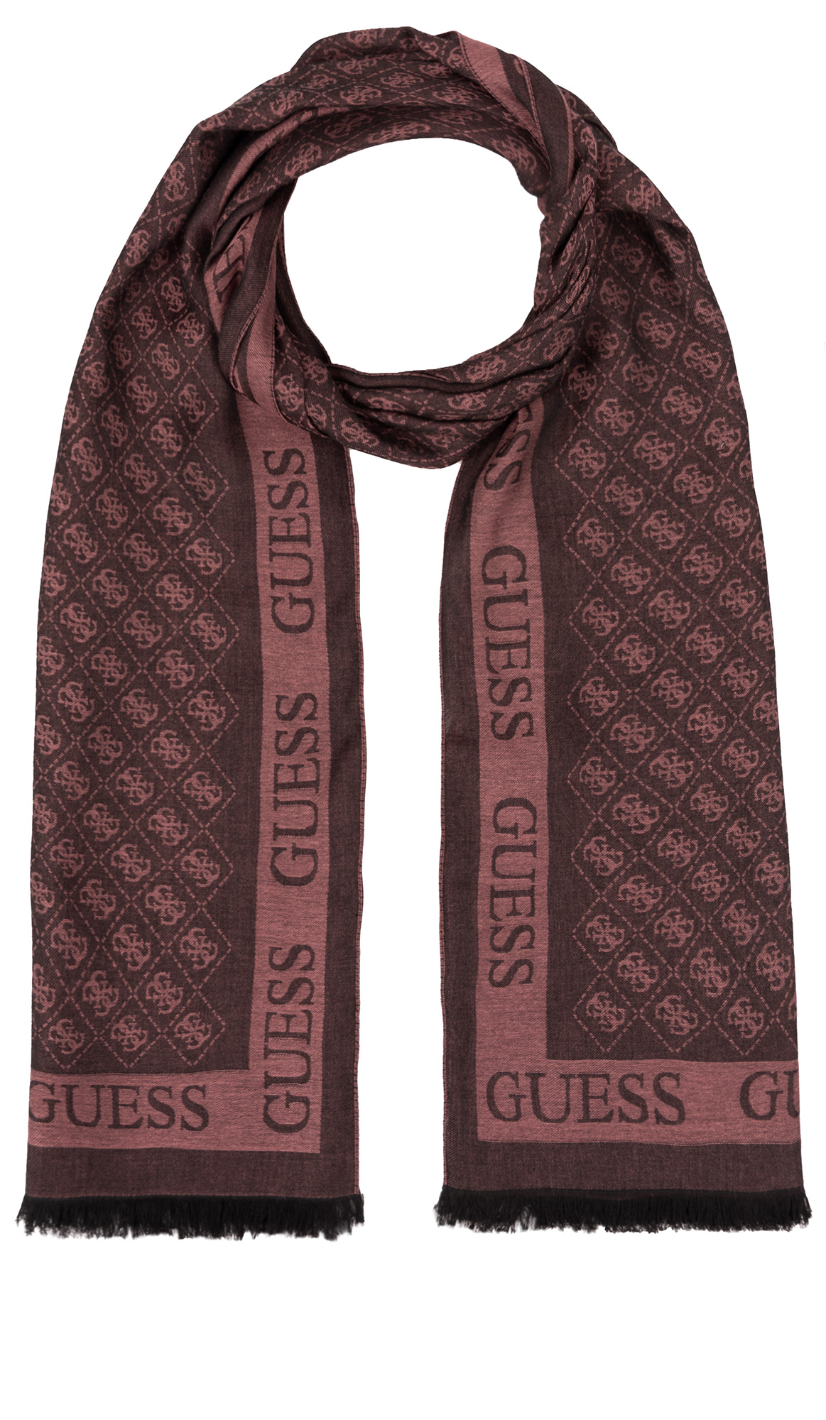 GUESS FOULARD AW9451MOD03 BORDEAUX DONNA