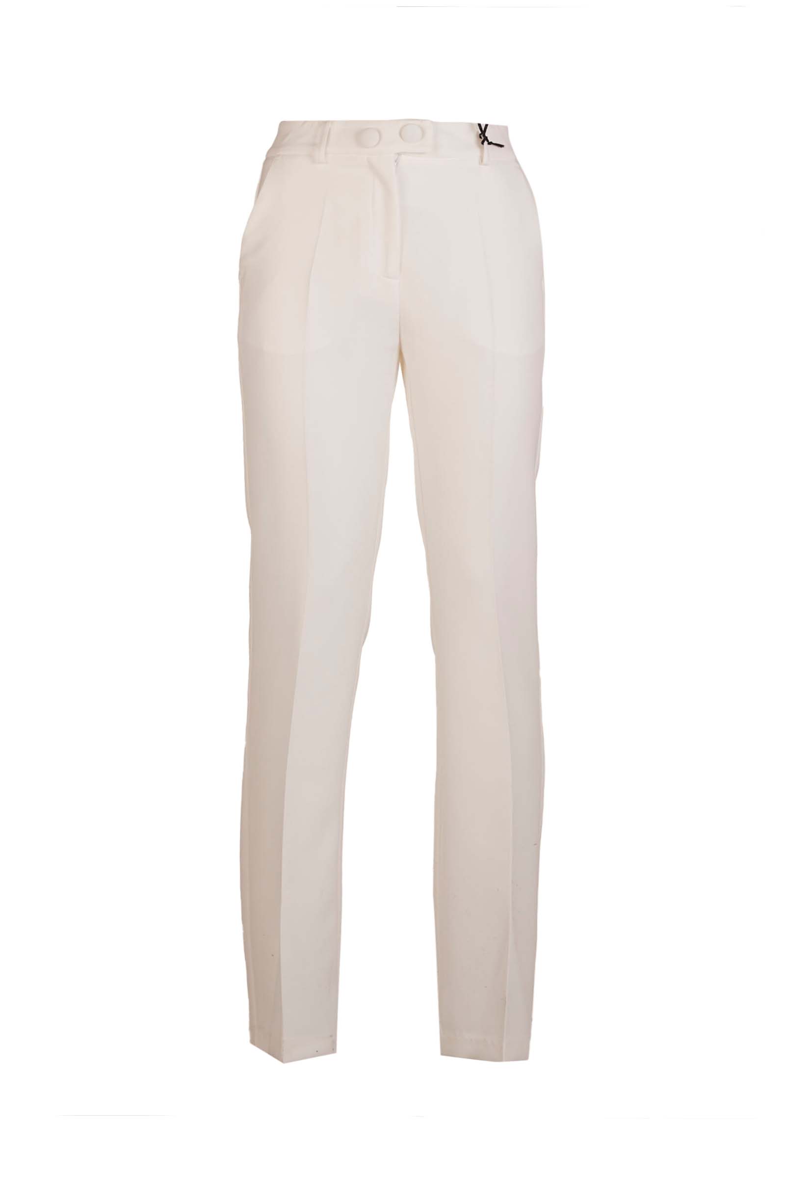 CRISTINA EFFE PANTALONE P12470 FUXIA-NERO-GIALLO BIANCO DONNA