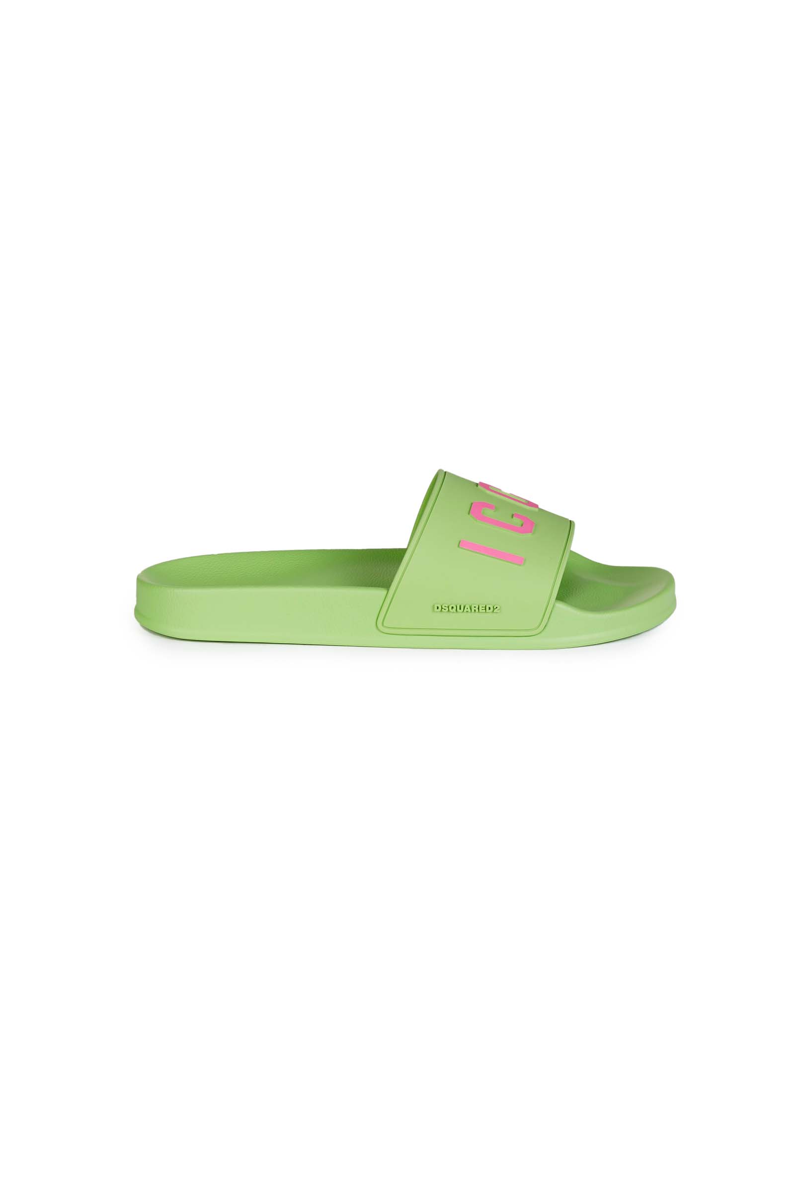 DSQUARED SLIDE SANDAL FFM0023 17203516 M587 VERDE UOMO