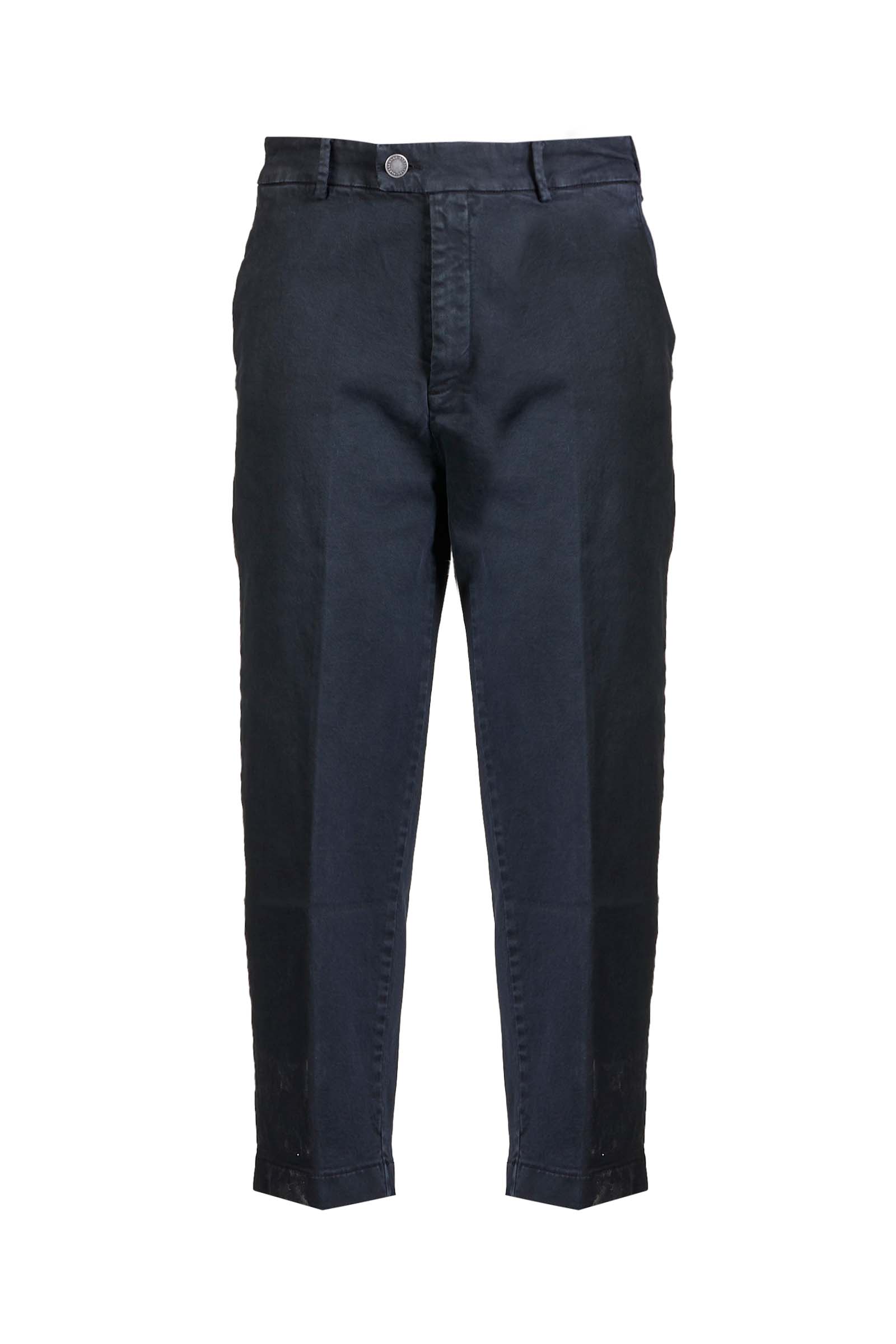 A. DELL'ACQUA PANTALONI AD7339WA P0104ELT 80 NERO UOMO