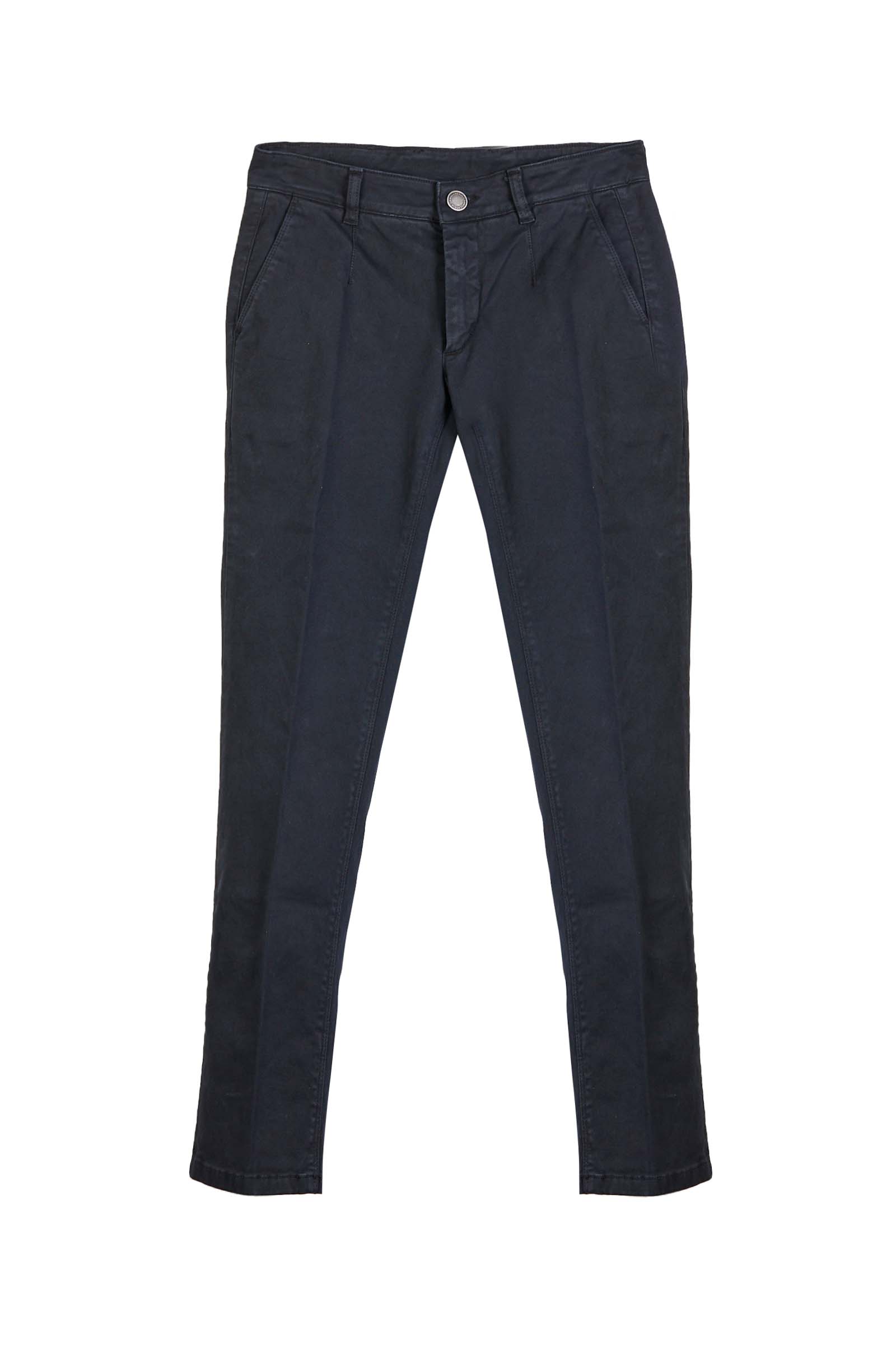 A. DELL'ACQUA PANTALONI AD7701WA T2350ELT 80 NERO UOMO