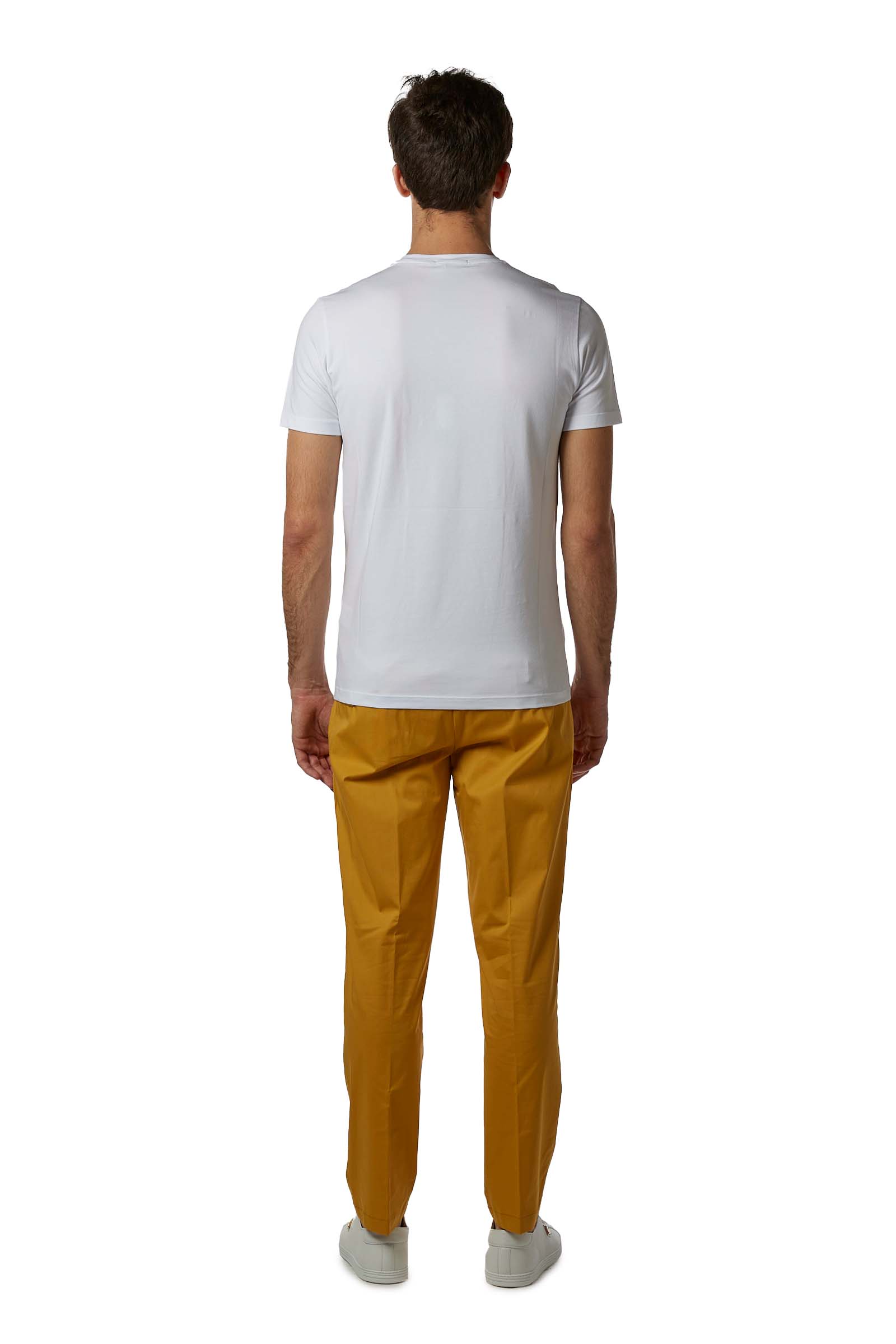 A. DELL'ACQUA T-SHIRT AD00076 R0001E 10 BIANCO UOMO