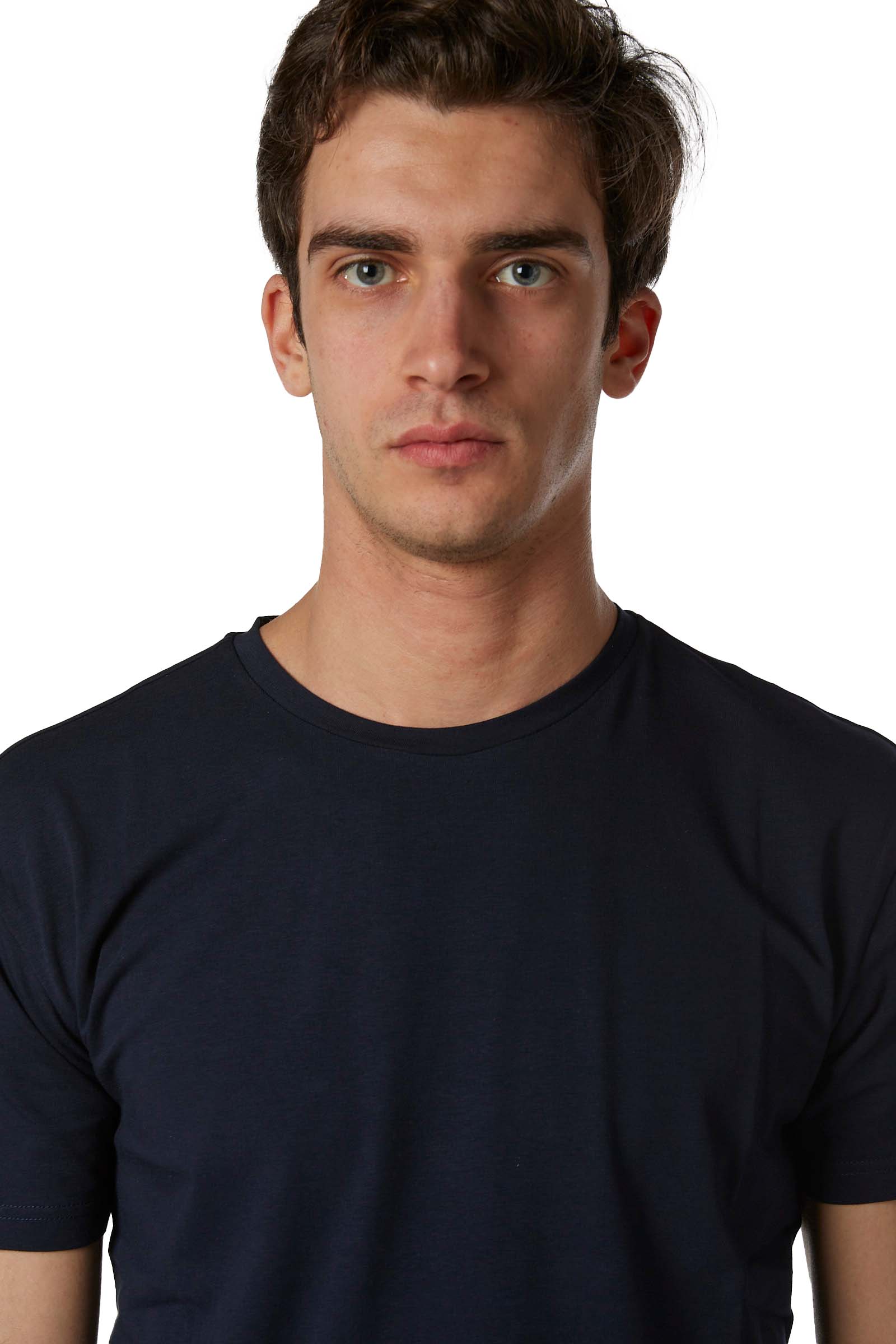 A. DELL'ACQUA T-SHIRT AD0593 M0175 50 BLU UOMO