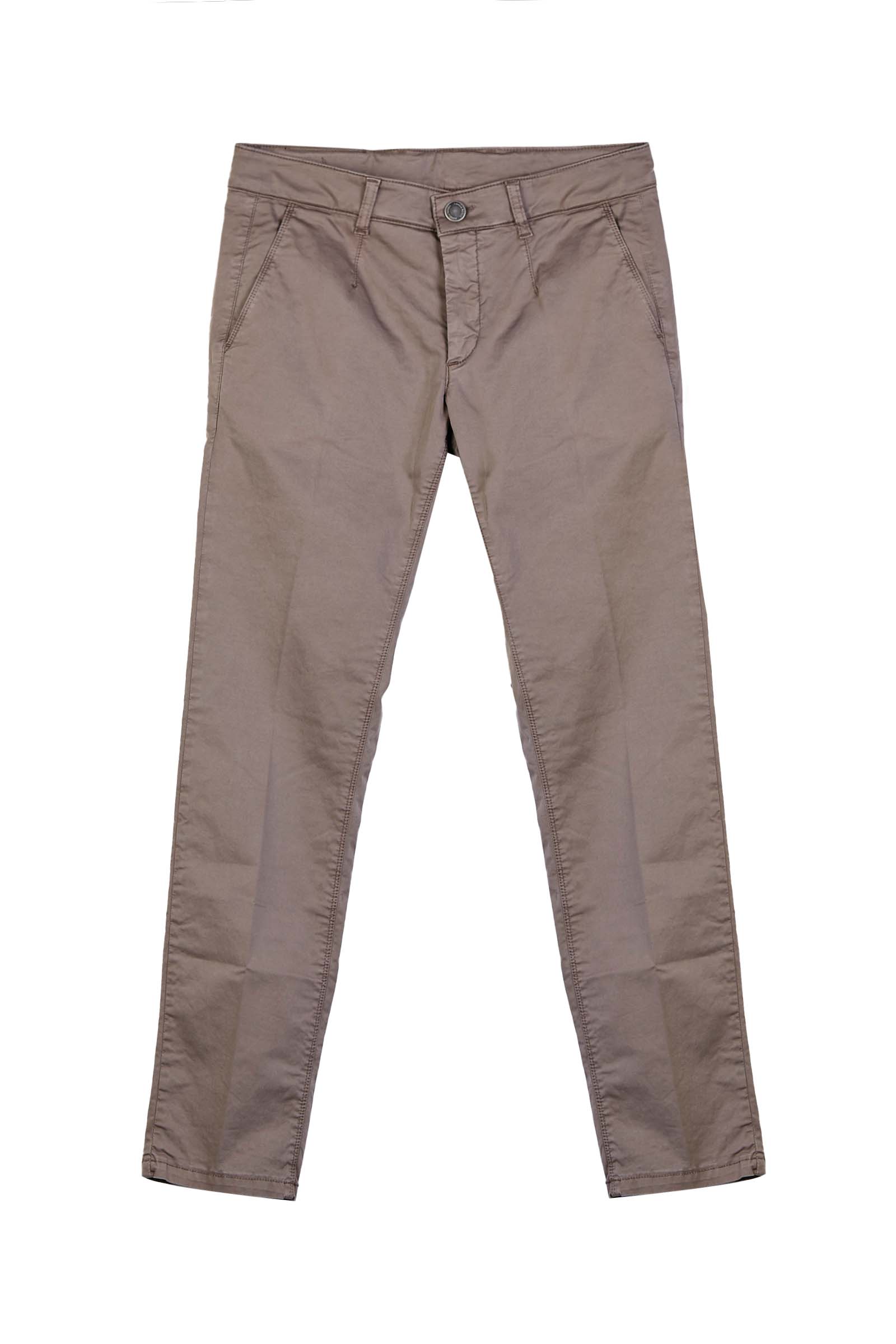 A. DELL'ACQUA PANTALONI AD7701WAP T2350ELT 69 FANGO UOMO