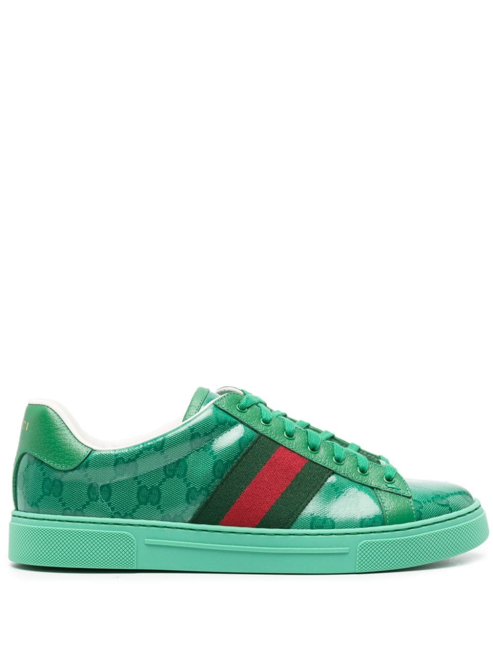 GUCCI SCARPE 760775 FACRF 3751 VERDE UOMO