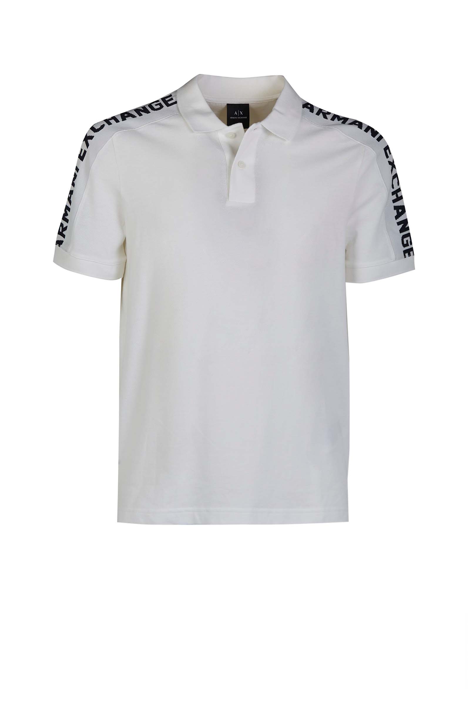 ARMANI EXCHANGE POLO S3DZFLA ZJM5Z 1116 OFF WHITE UOMO