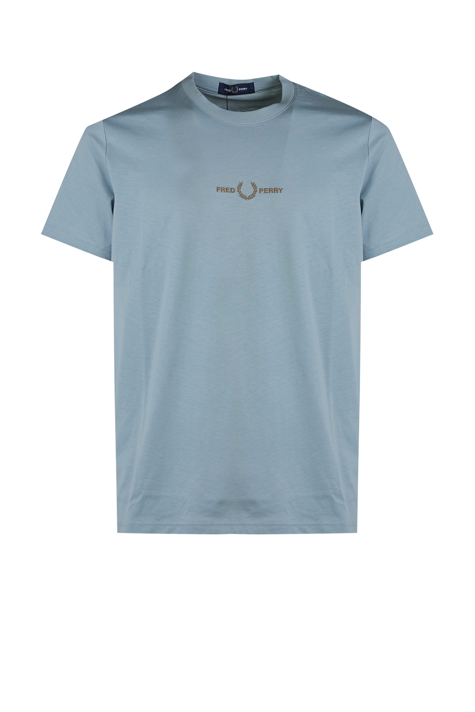FRED PERRY T-SHIRT T-EMBROIDERED M4580 959 SALVIA UOMO