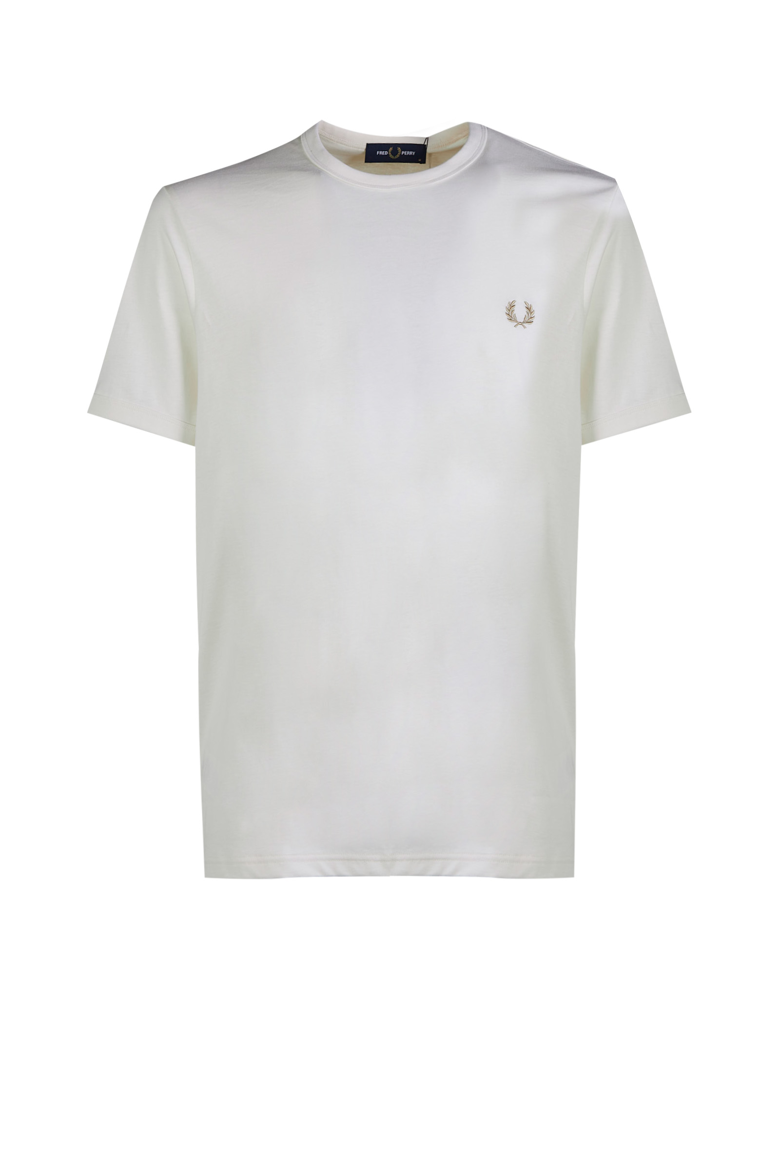 FRED PERRY T-SHIRT M3519 T-RINGER S64 PANNA UOMO