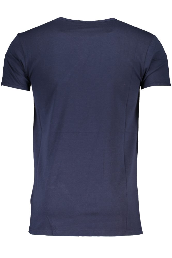 CAVALLI CLASS T-SHIRT QXO03B JD003 4926 BLUE UOMO