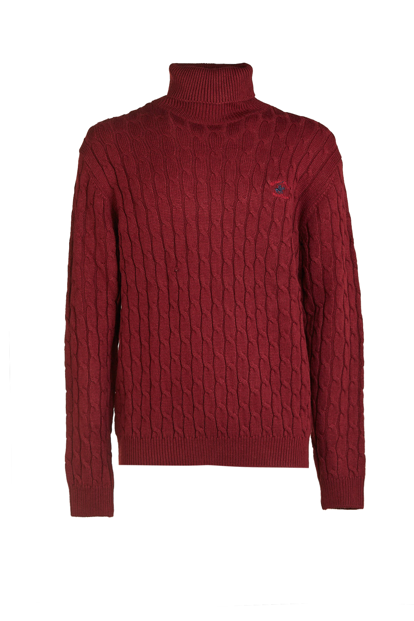 BEVERLY HILLS POLO CLUB MAGLIONE M431719 0080 BORDEAUX UOMO