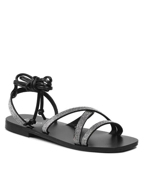 LIU-JO SCARPE SA3149 T0380 22222 SABA 05 SANDAL SATIN BLACK