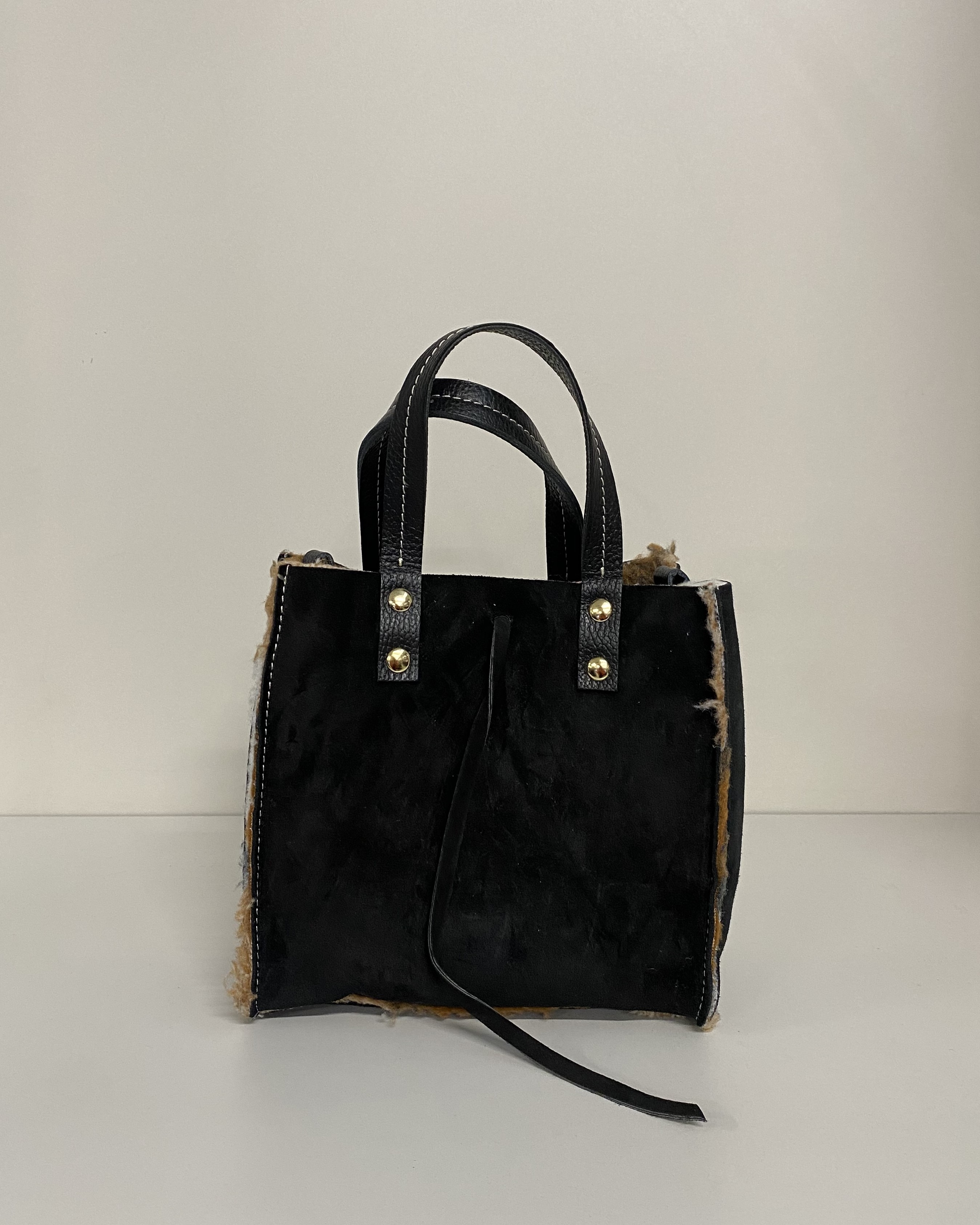 KAROL BORSA DALIA 24/25 CAMMELLO - NERO INTERNO GRIGIO - GRIGIO - NERO INTERNO MARRONE - CUOIO INTERNO TIGRATO