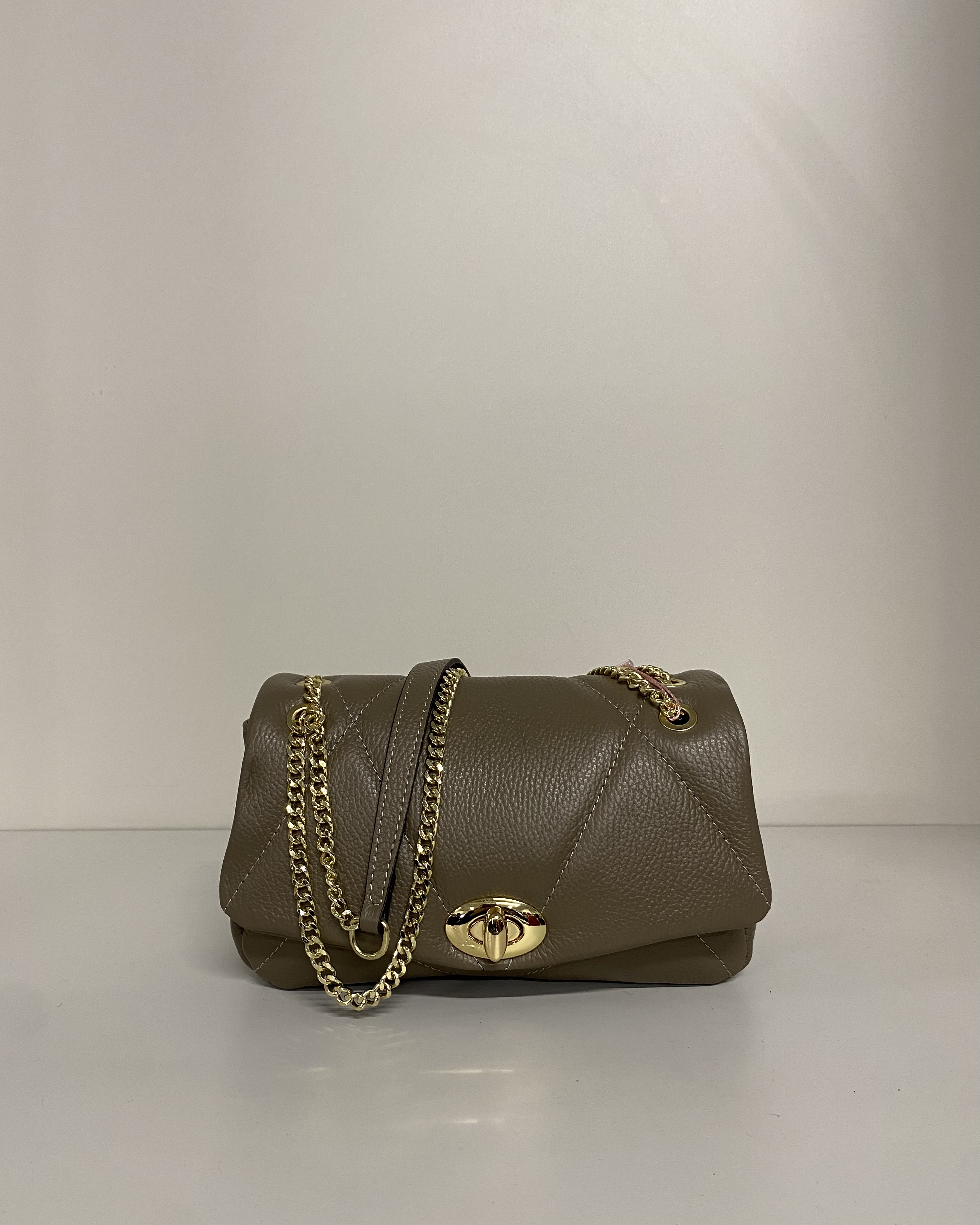 KAROL BORSA CHARLOTTE 24/25 VERDE MILITARE-BORGOGNA-CUOIO-MARRONE-NERO-TAUPE