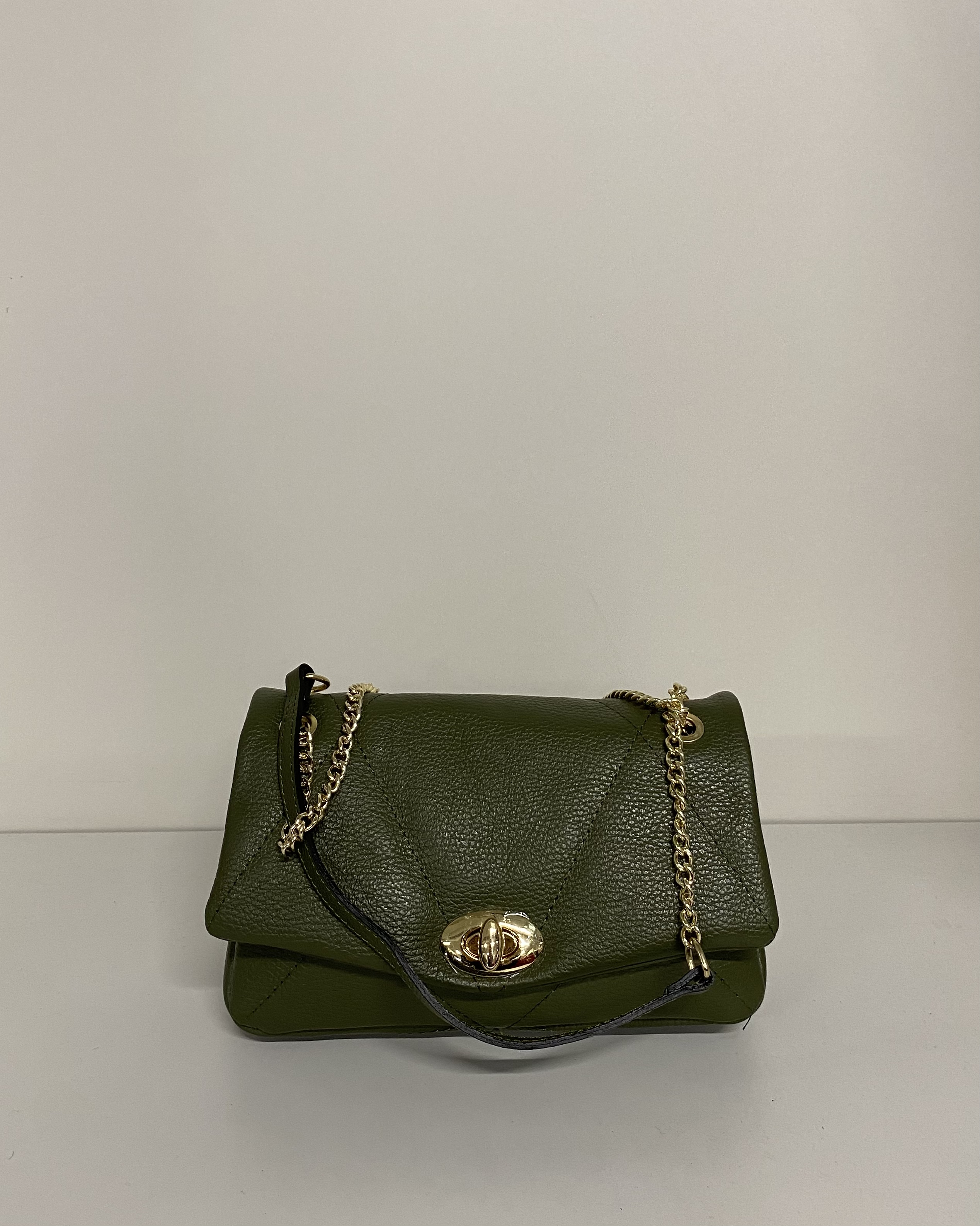 KAROL BORSA CHARLOTTE 24/25 VERDE MILITARE-BORGOGNA-CUOIO-MARRONE-NERO-TAUPE