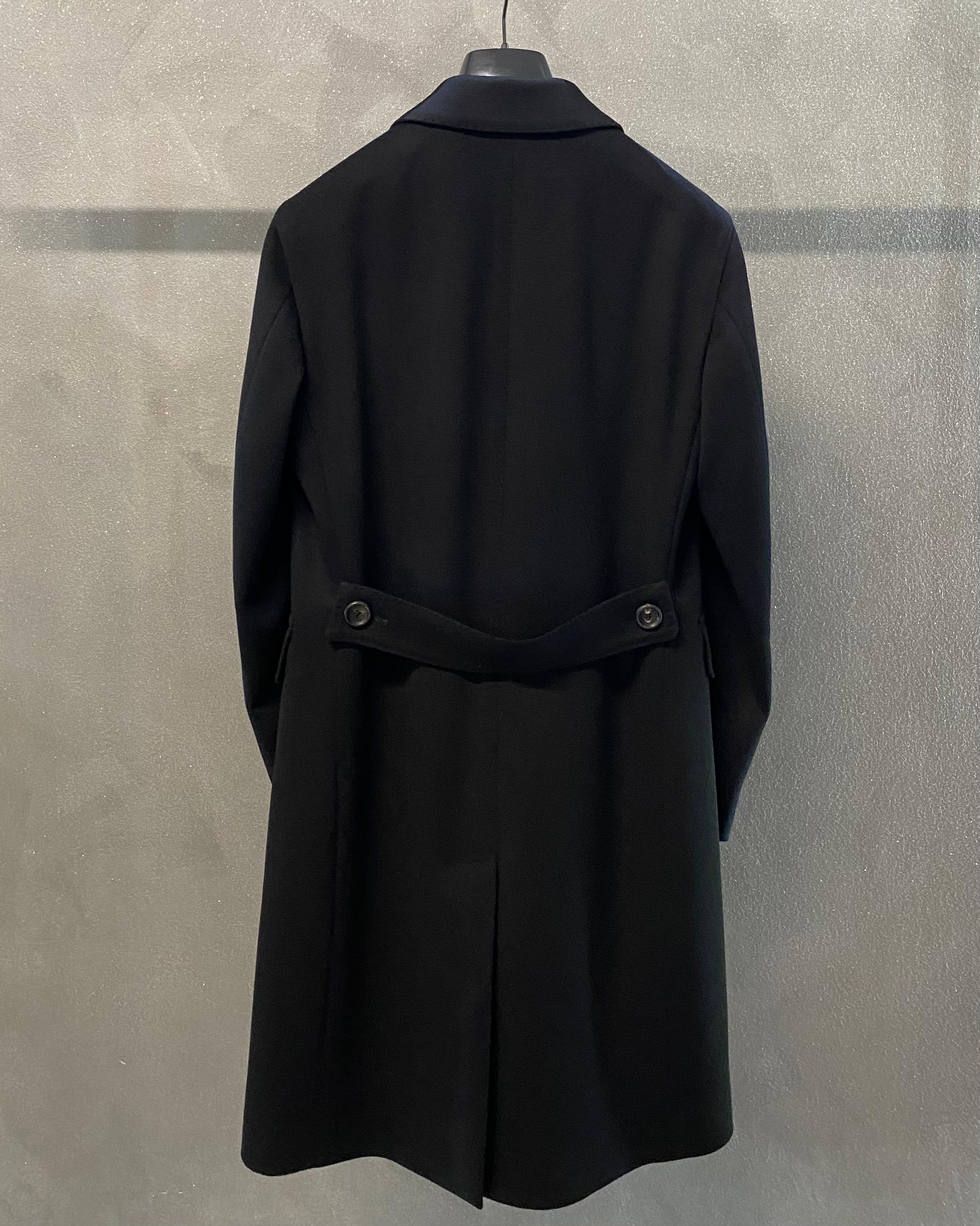 LOROPIANA TESSUTO CAPPOTTO 780401 9351 NERO UOMO