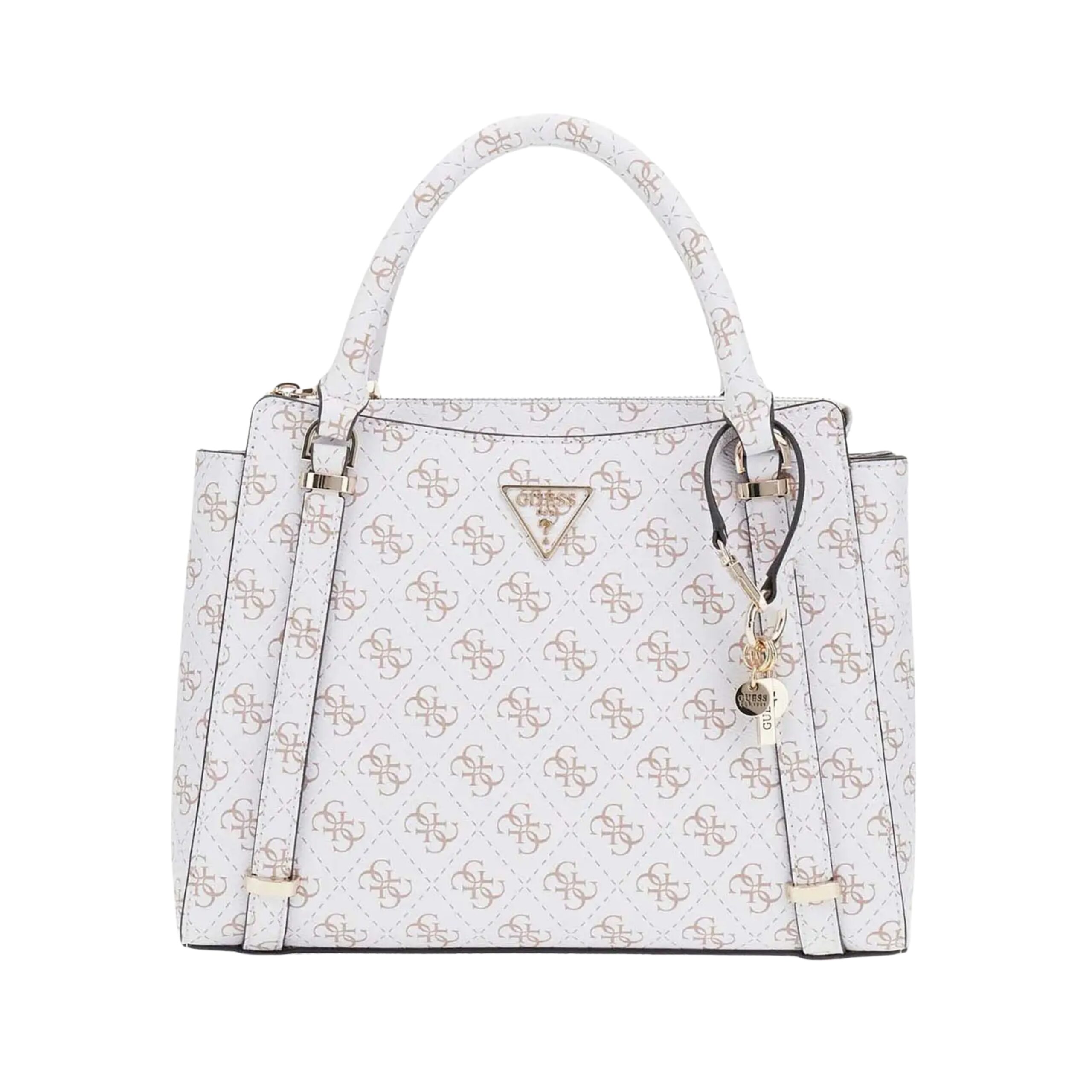 GUESS BORSA EQG951006 CREAM LOGO DONNA