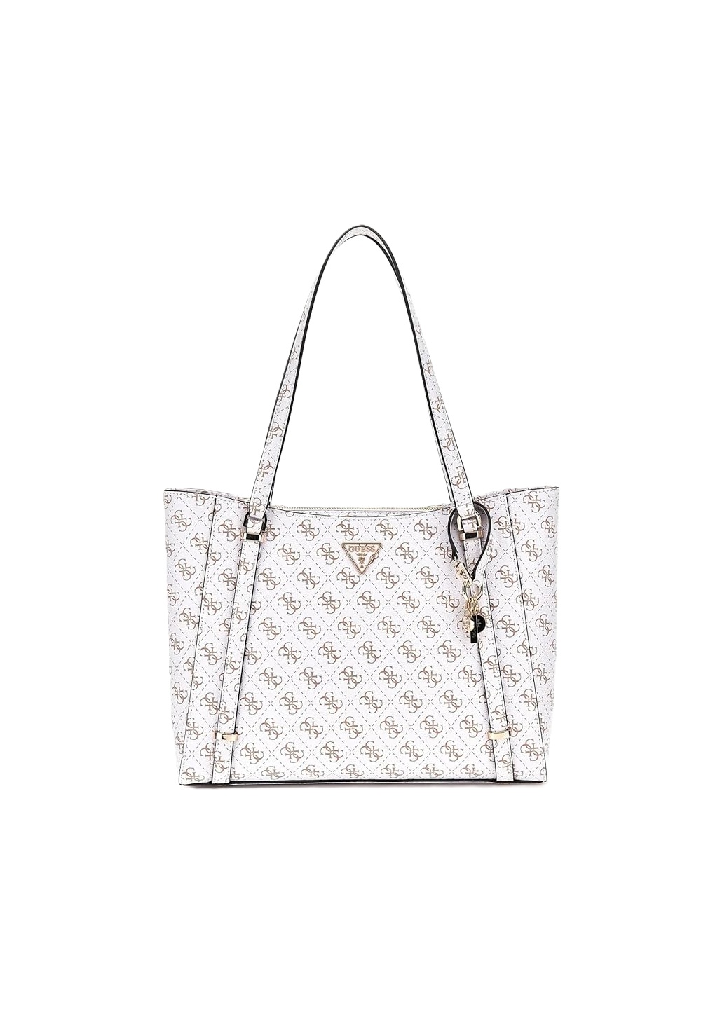 GUESS BORSA EQG951023 CREAM LOGO DONNA