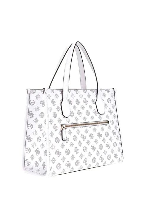 GUESS BORSA PM866522 WHITE LOGO DONNA