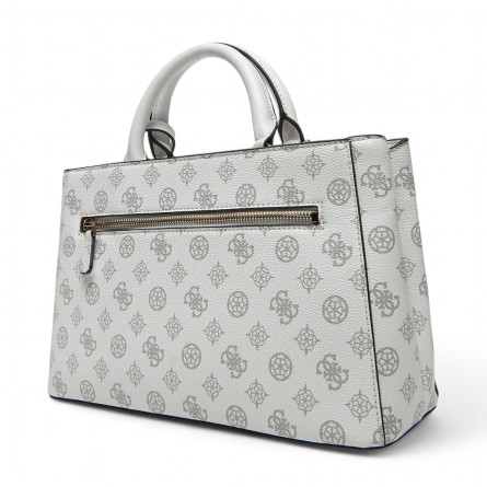 GUESS BORSA PG952106 WHITE LOGO DONNA