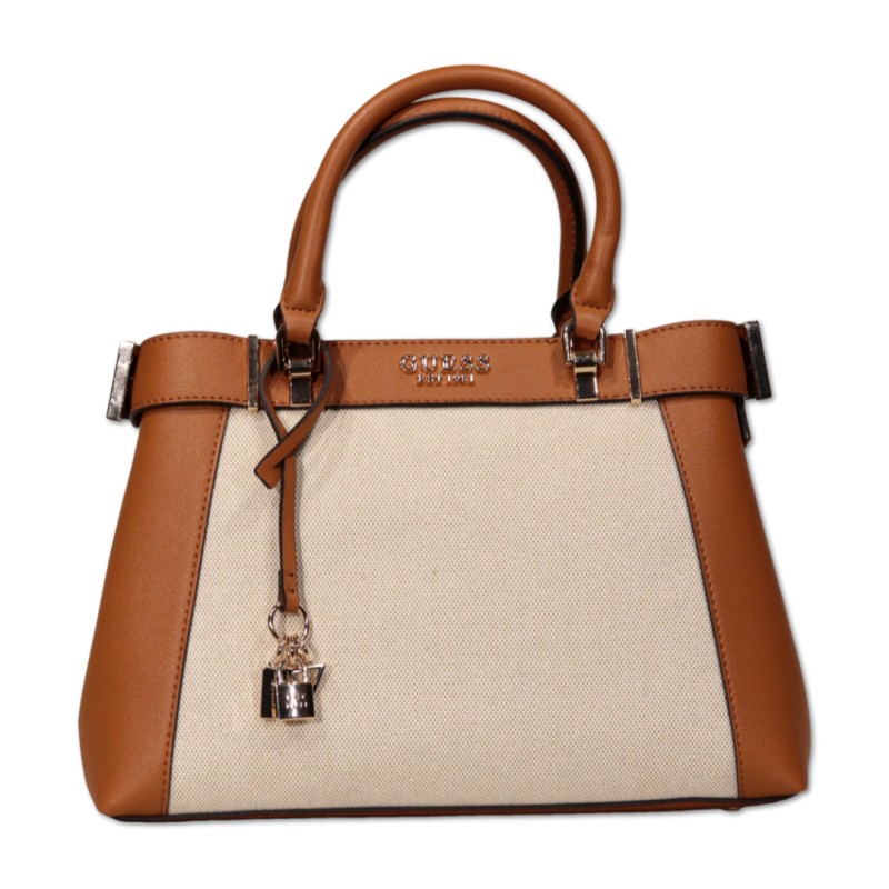 GUESS BORSA AG963306 NATURAL/COGNAC DONNA